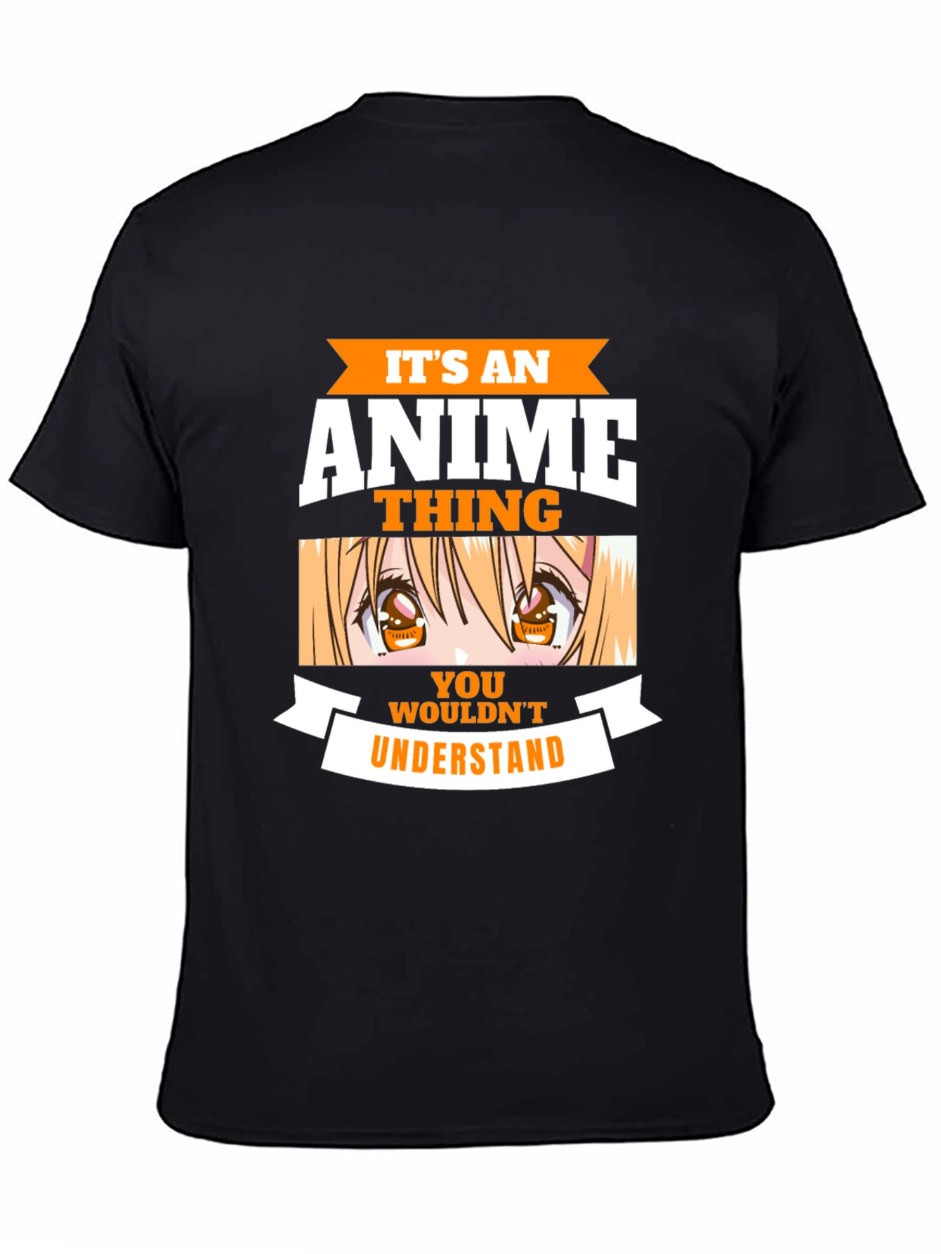 Anime Thing Graphic Tee - Black