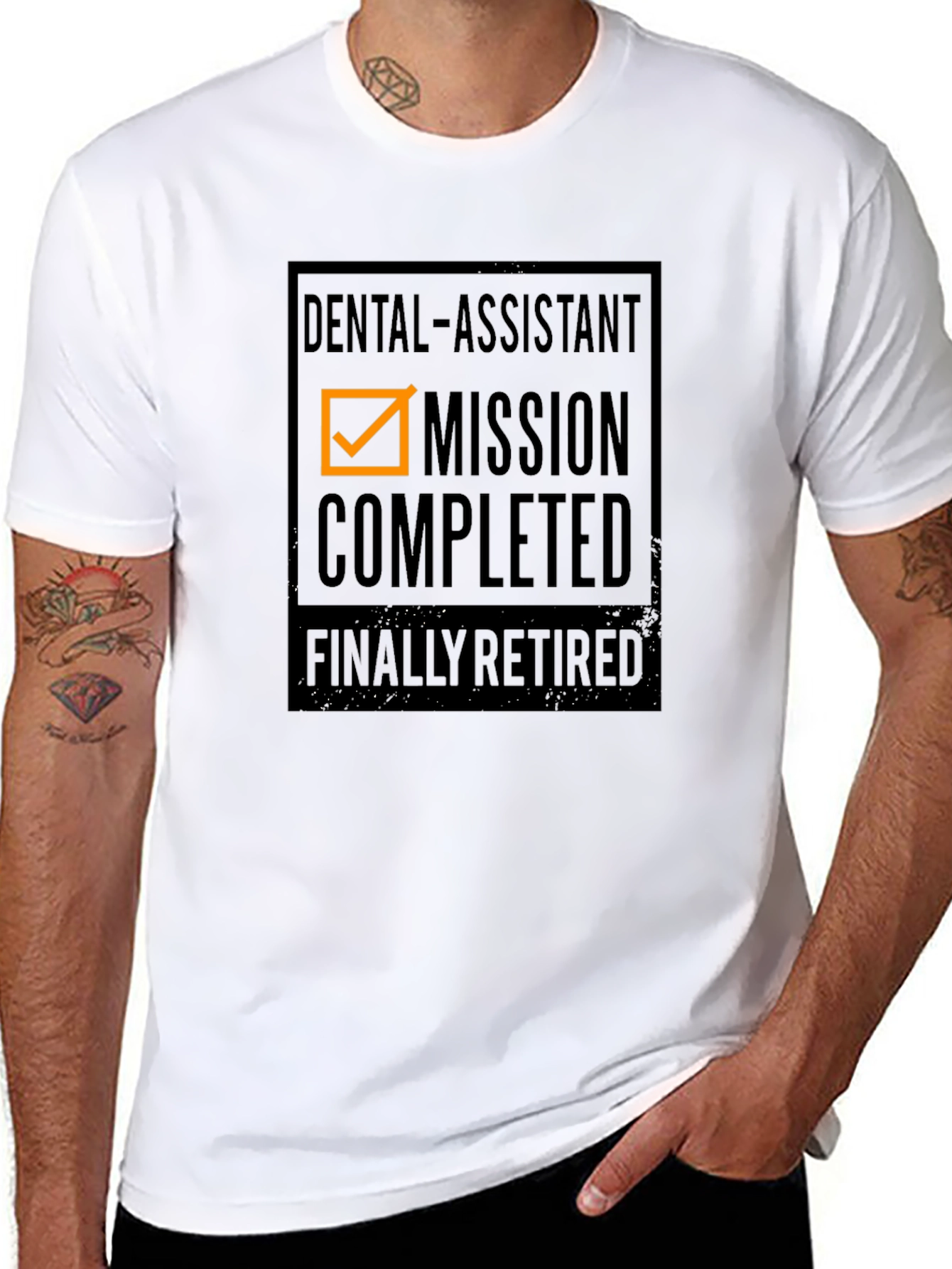 Dental Assistant Mission Completed Retired T-Shirt