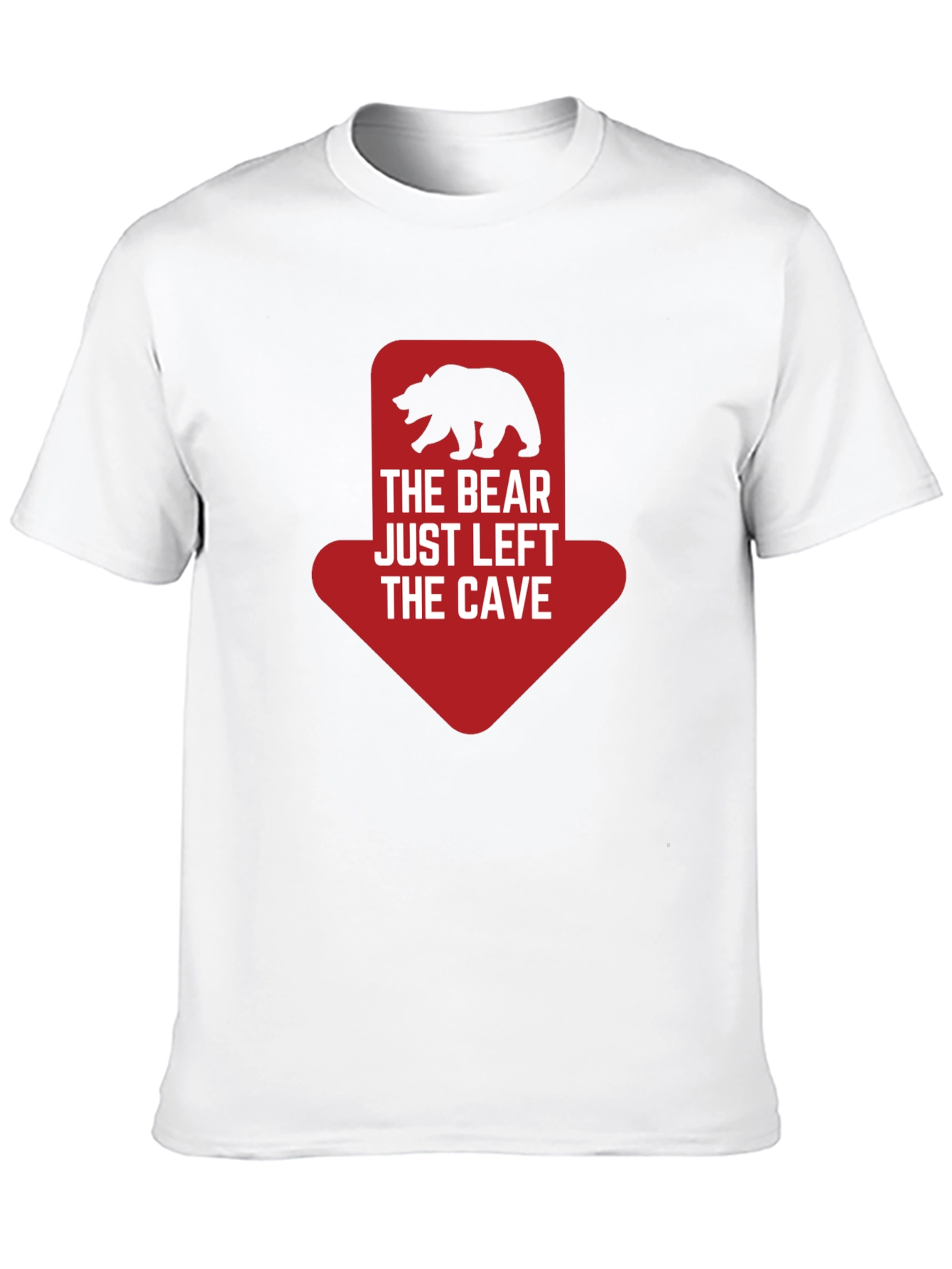 Bear Left the Cave Graphic Tee