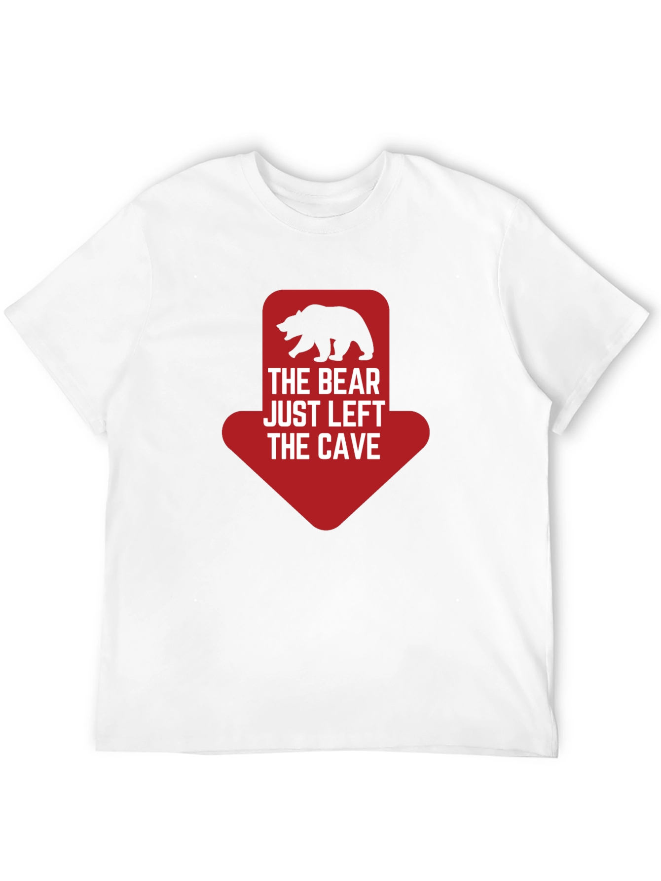 Bear Left the Cave Graphic Tee