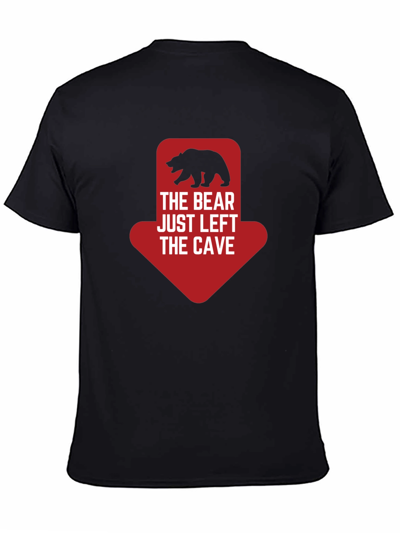 Bear Left the Cave Graphic Tee