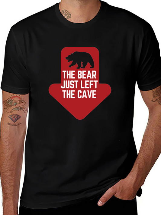 Bear Left the Cave Graphic Tee
