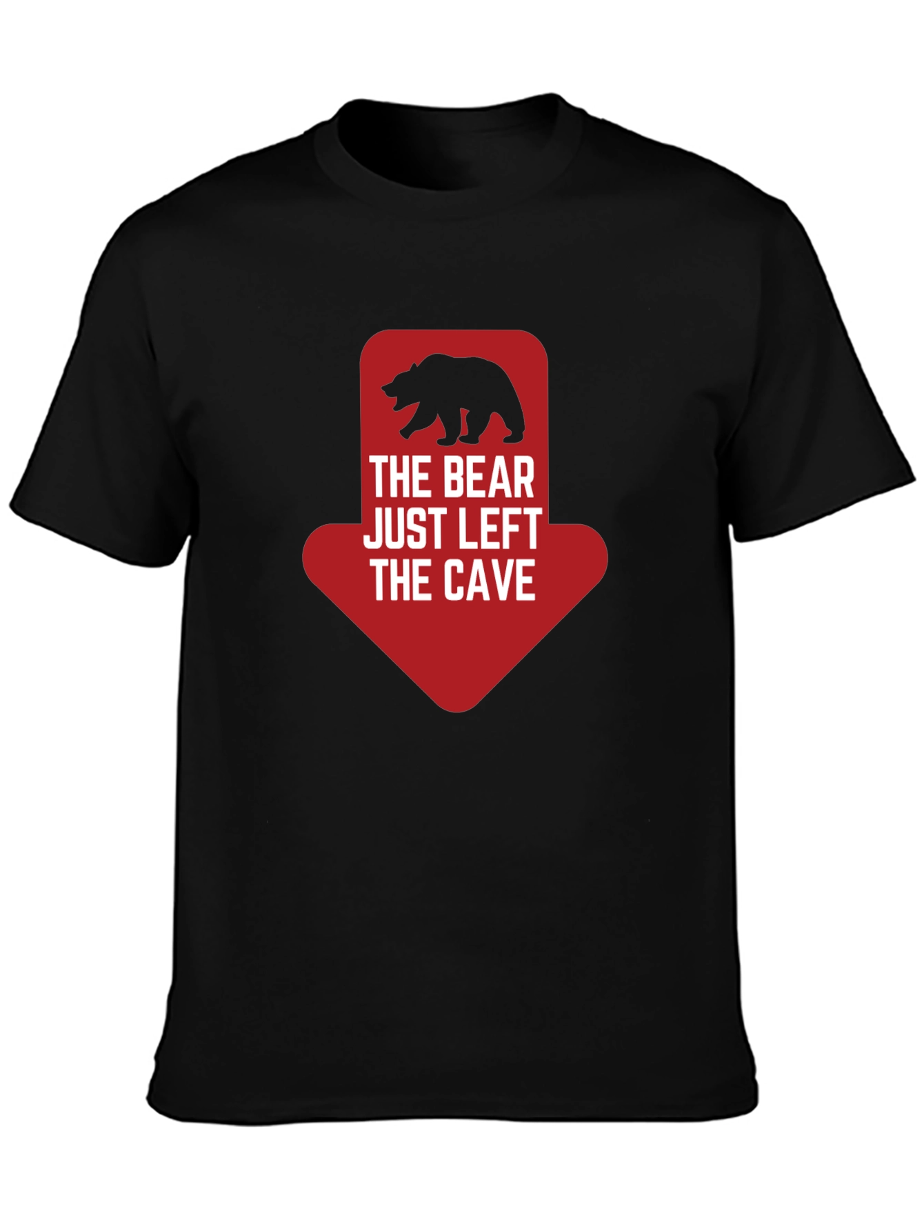Bear Left the Cave Graphic Tee
