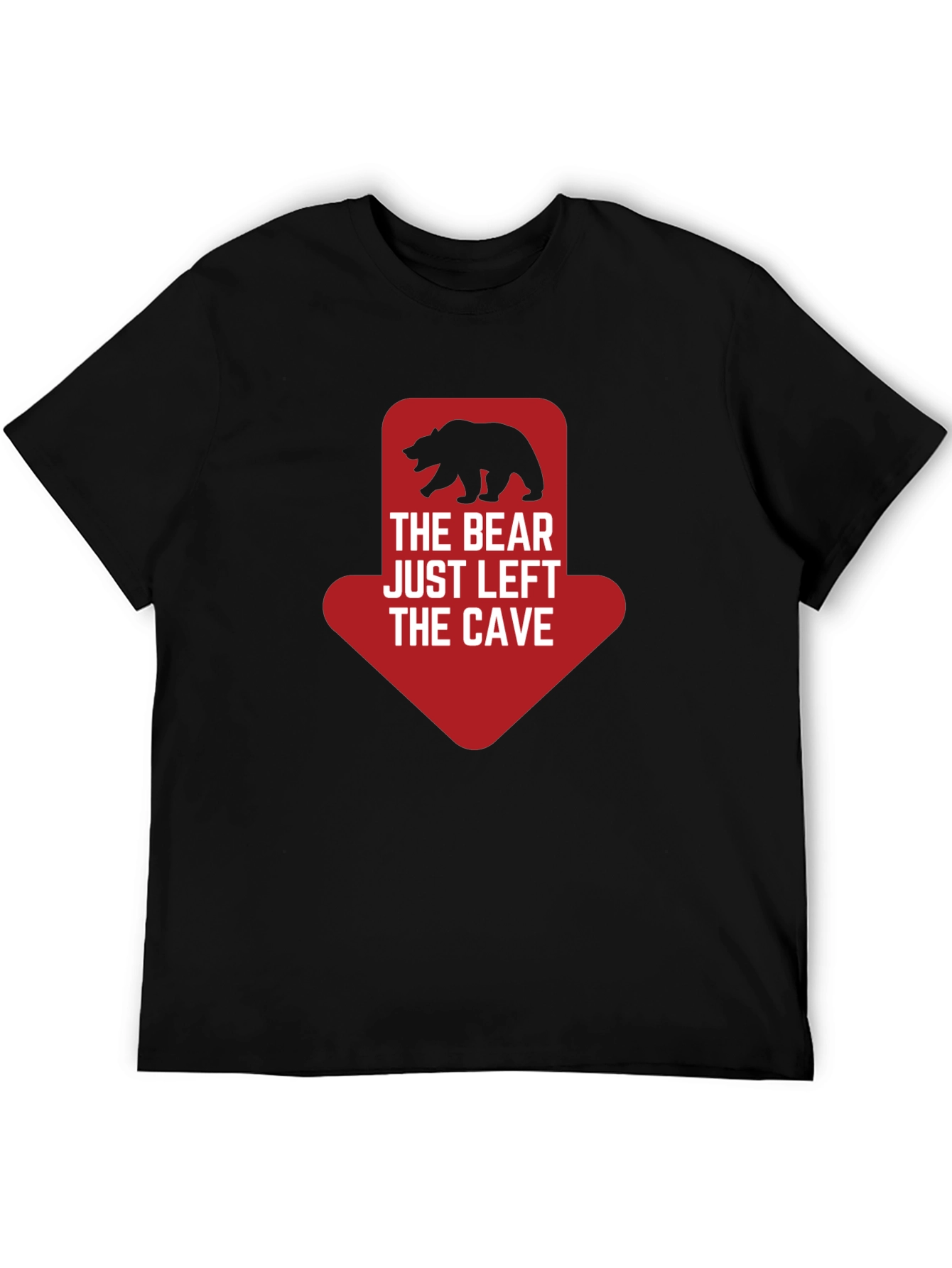 Bear Left the Cave Graphic Tee