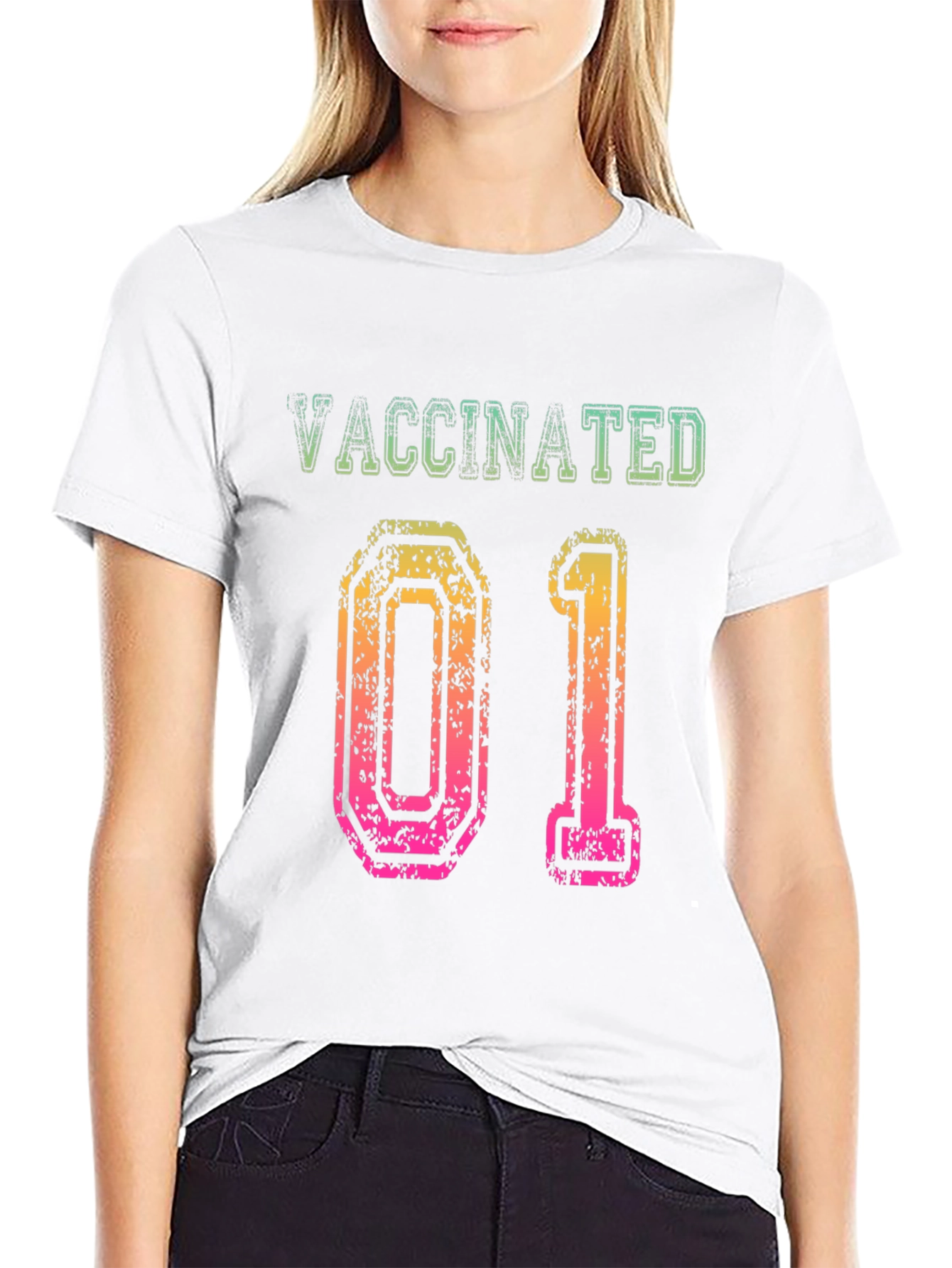Vaccinated 01 Graphic T-Shirt - Stylish & Comfortable
