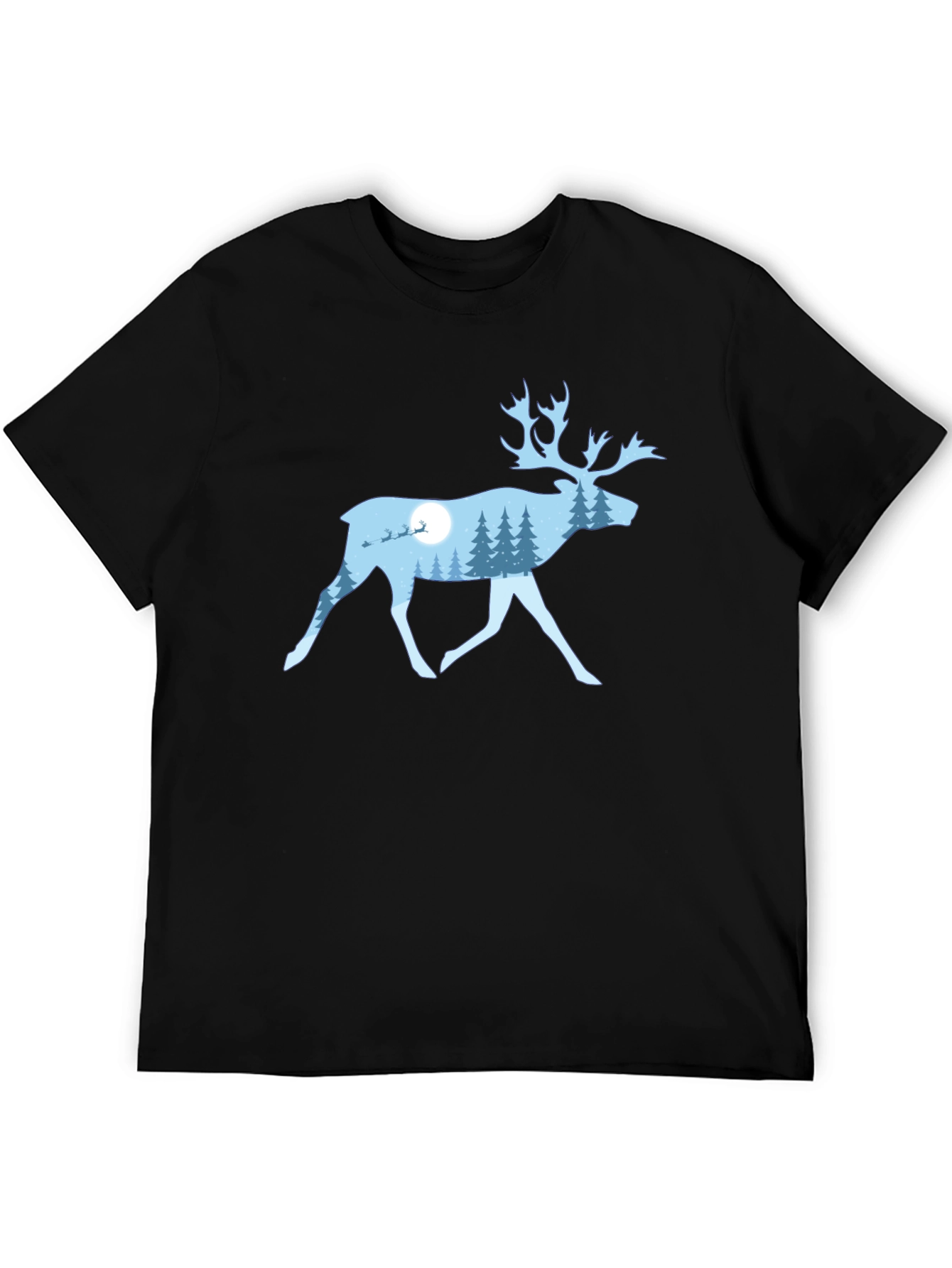 Winter Reindeer T-Shirt - Holiday Graphic Tee