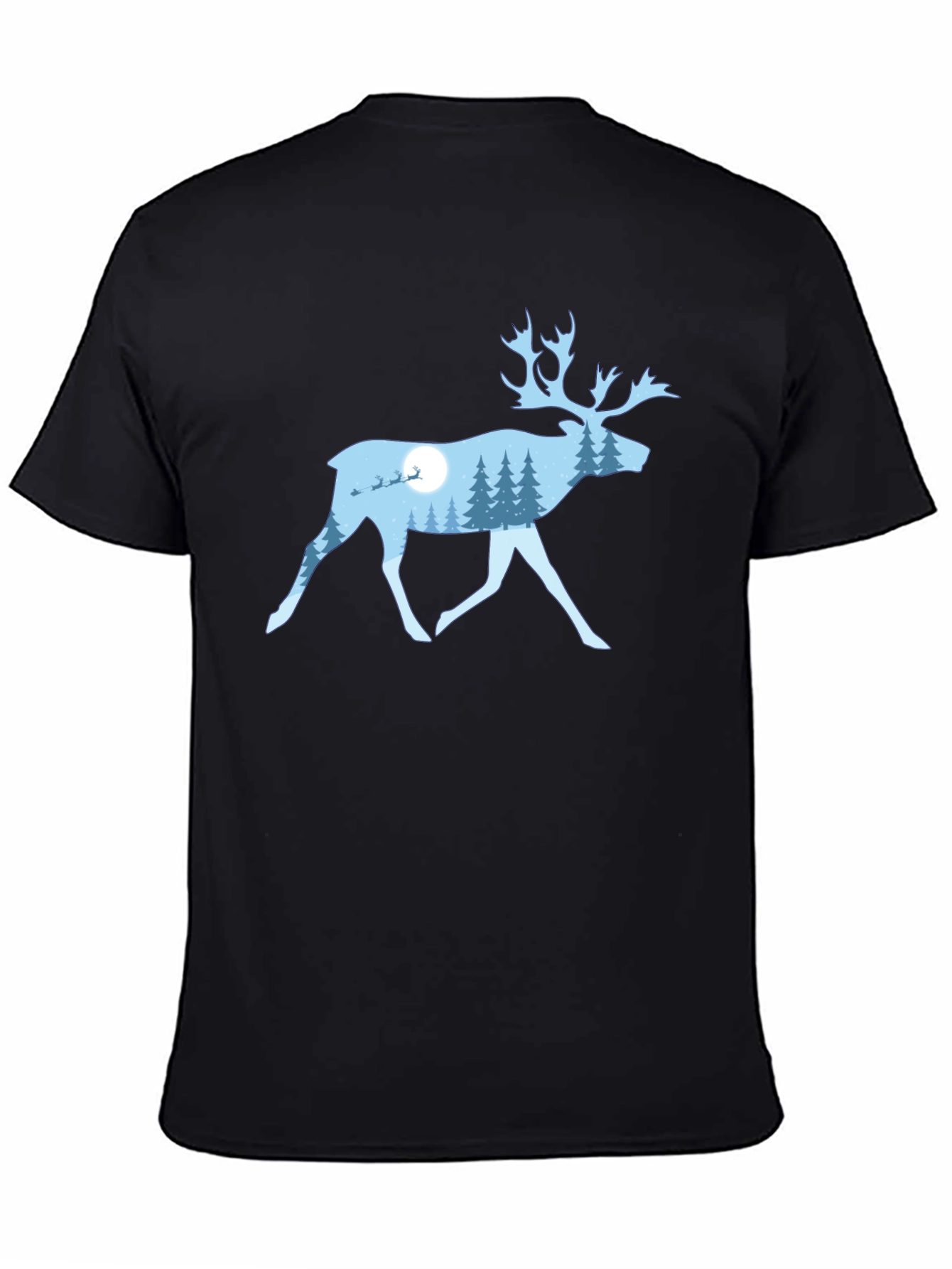 Winter Reindeer T-Shirt - Holiday Graphic Tee