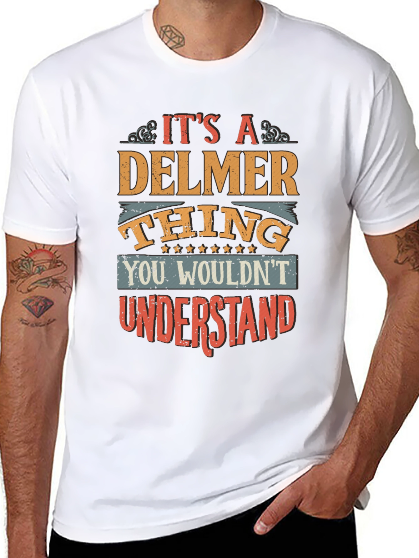 Its a Delmer Thing T-Shirt - Funny Name Tee