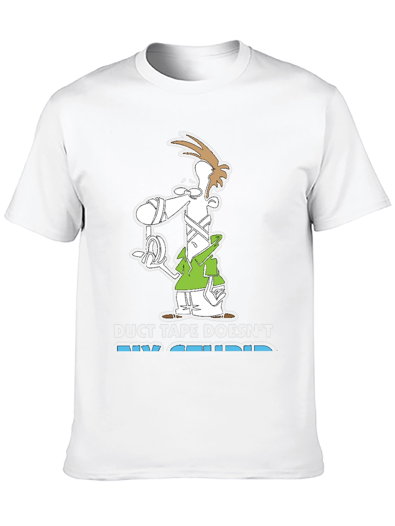 Funny Duct Tape Fixes Stupid Humor Graphic Tee
