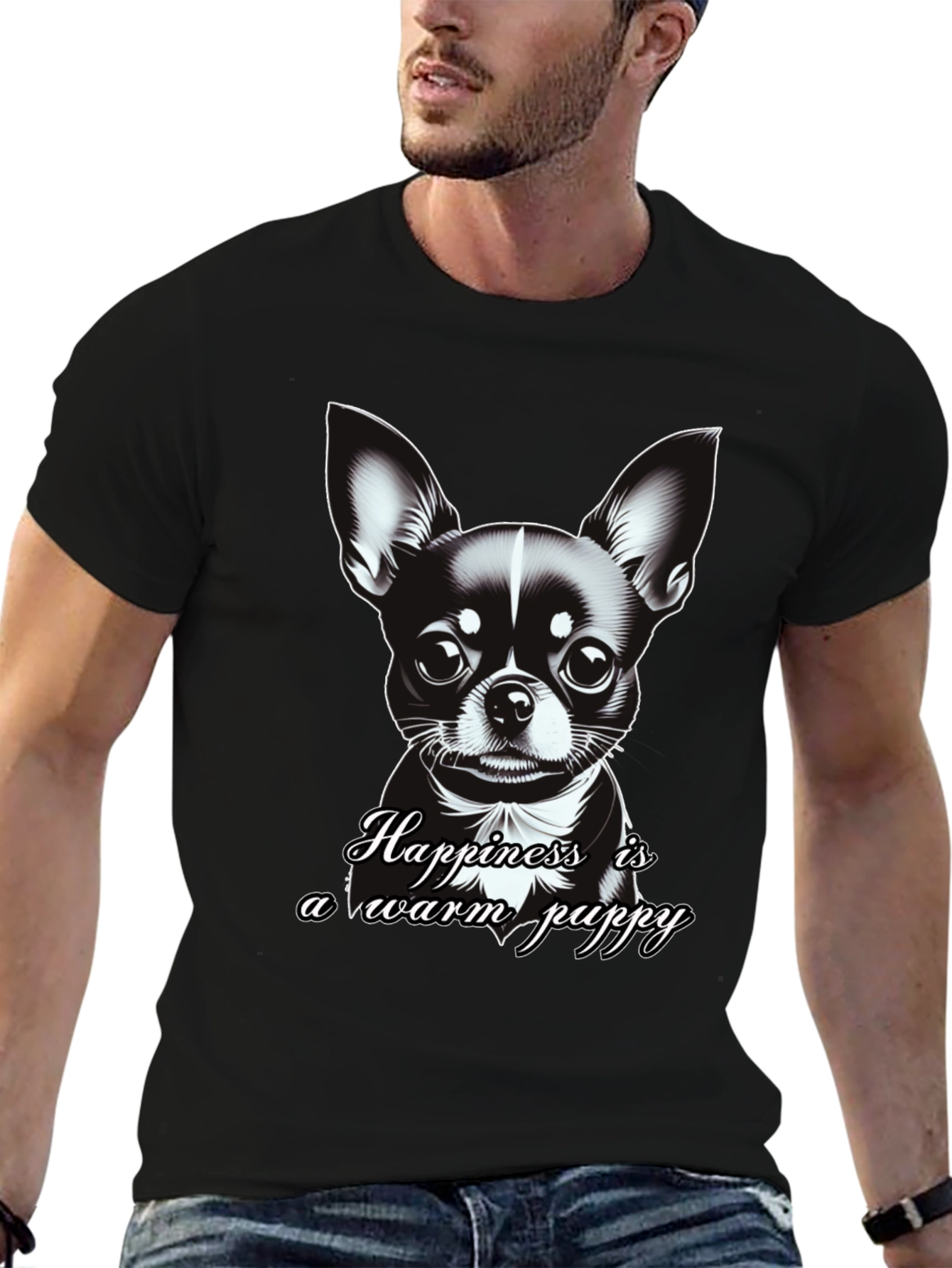 Cute Chihuahua Puppy Graphic Tee