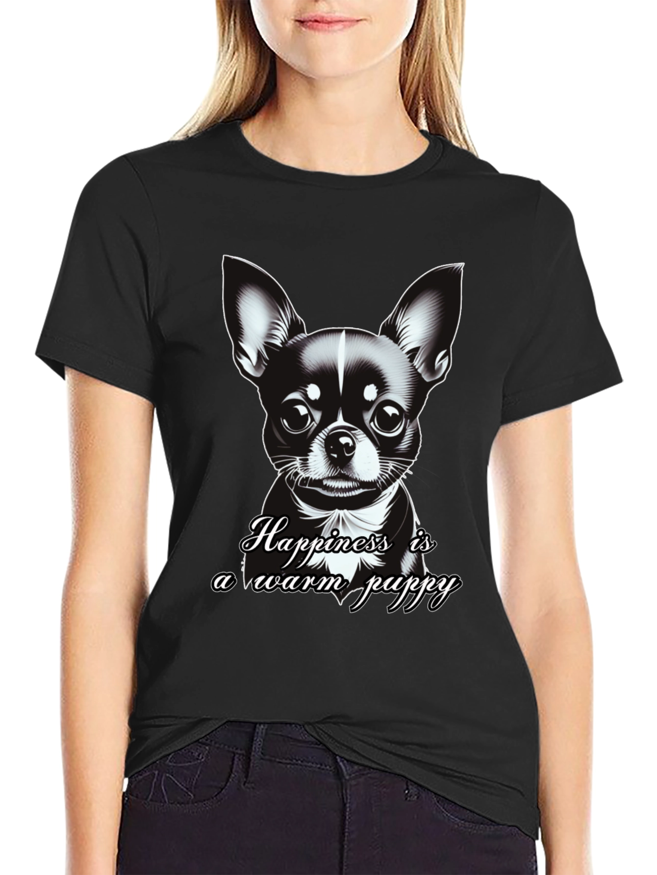 Cute Chihuahua Puppy Graphic Tee