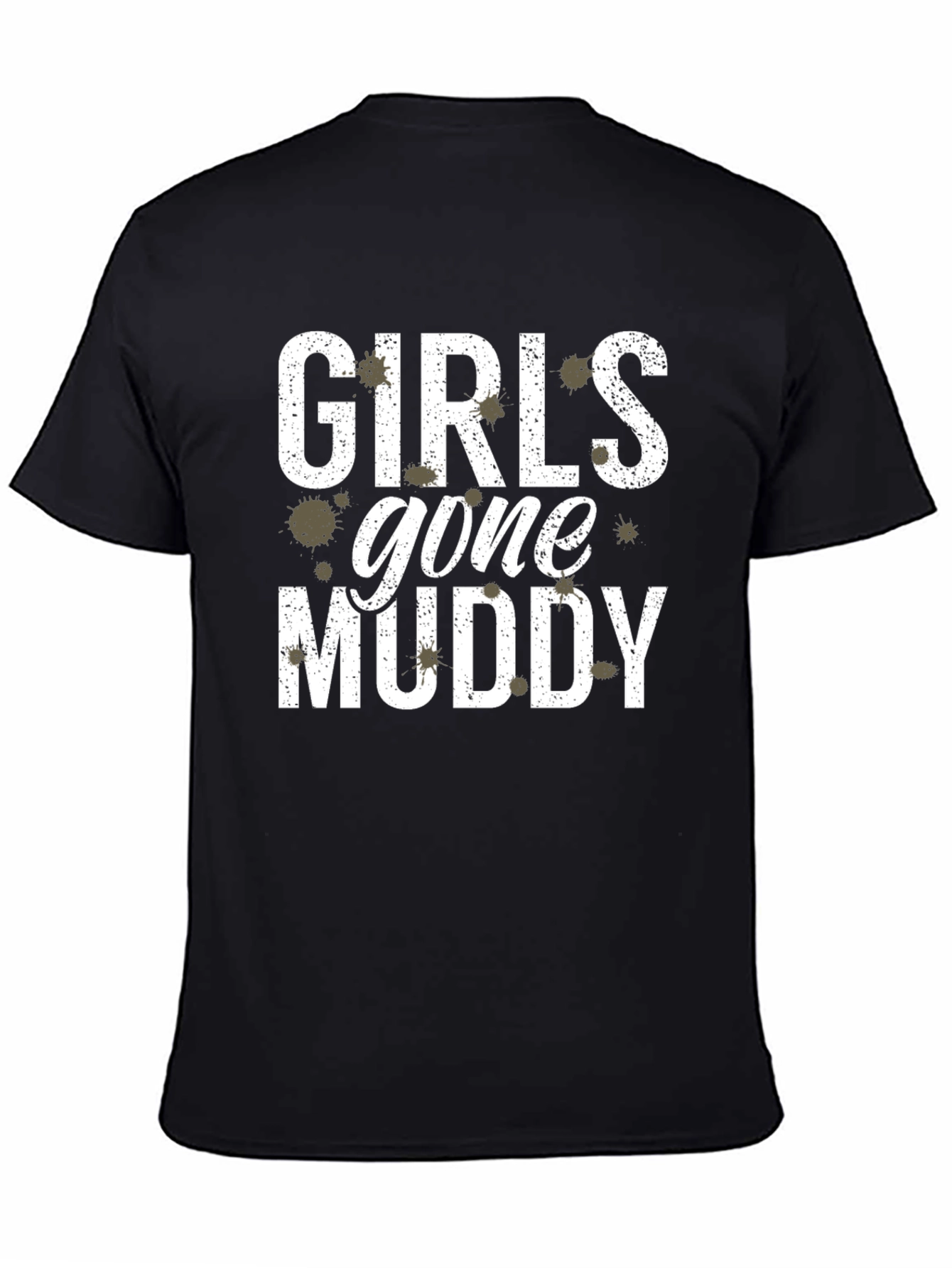 Girls Gone Muddy Graphic Tee - Black