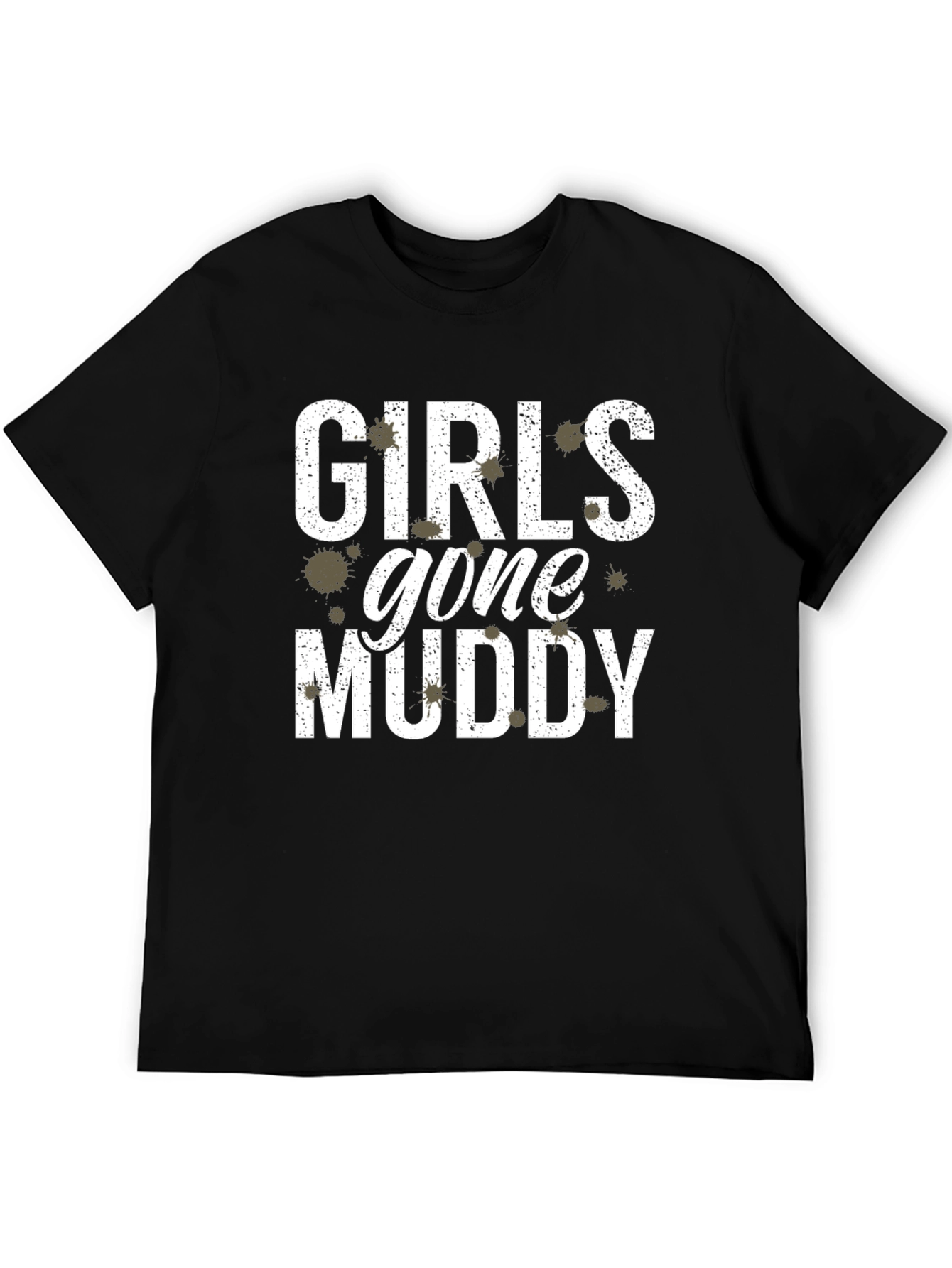 Girls Gone Muddy Graphic Tee - Black
