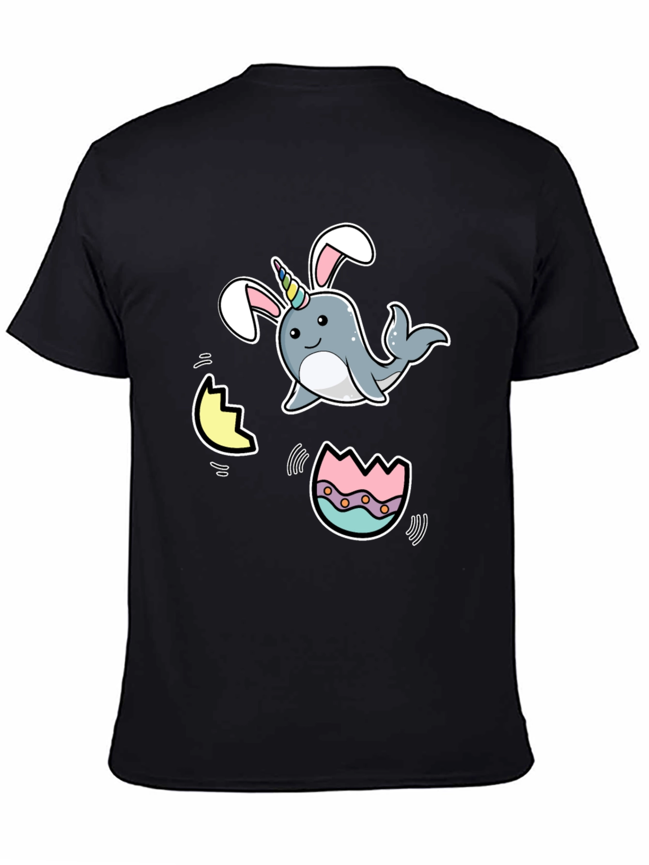 Narwhal Easter Bunny T-Shirt