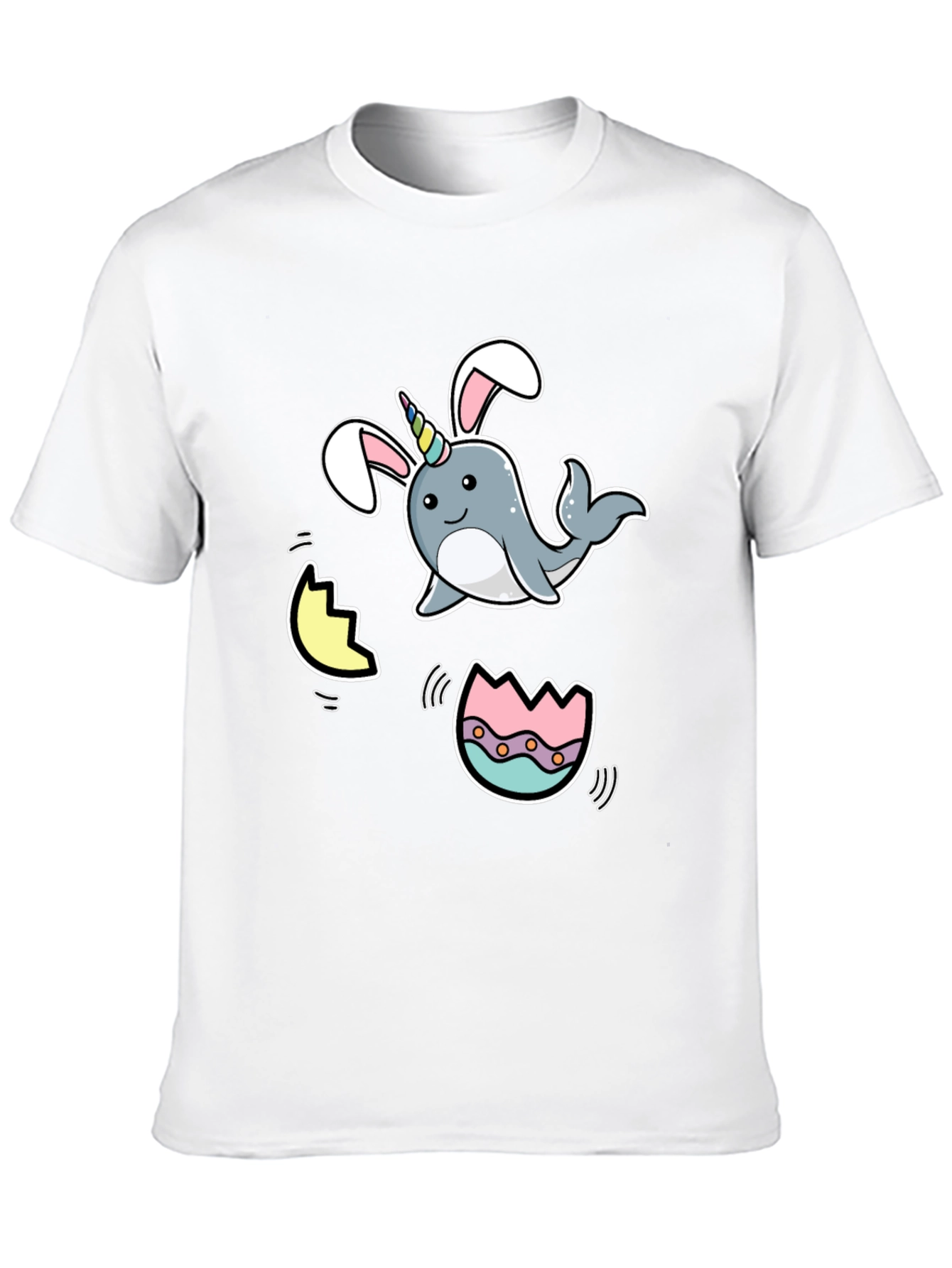Narwhal Easter Bunny T-Shirt