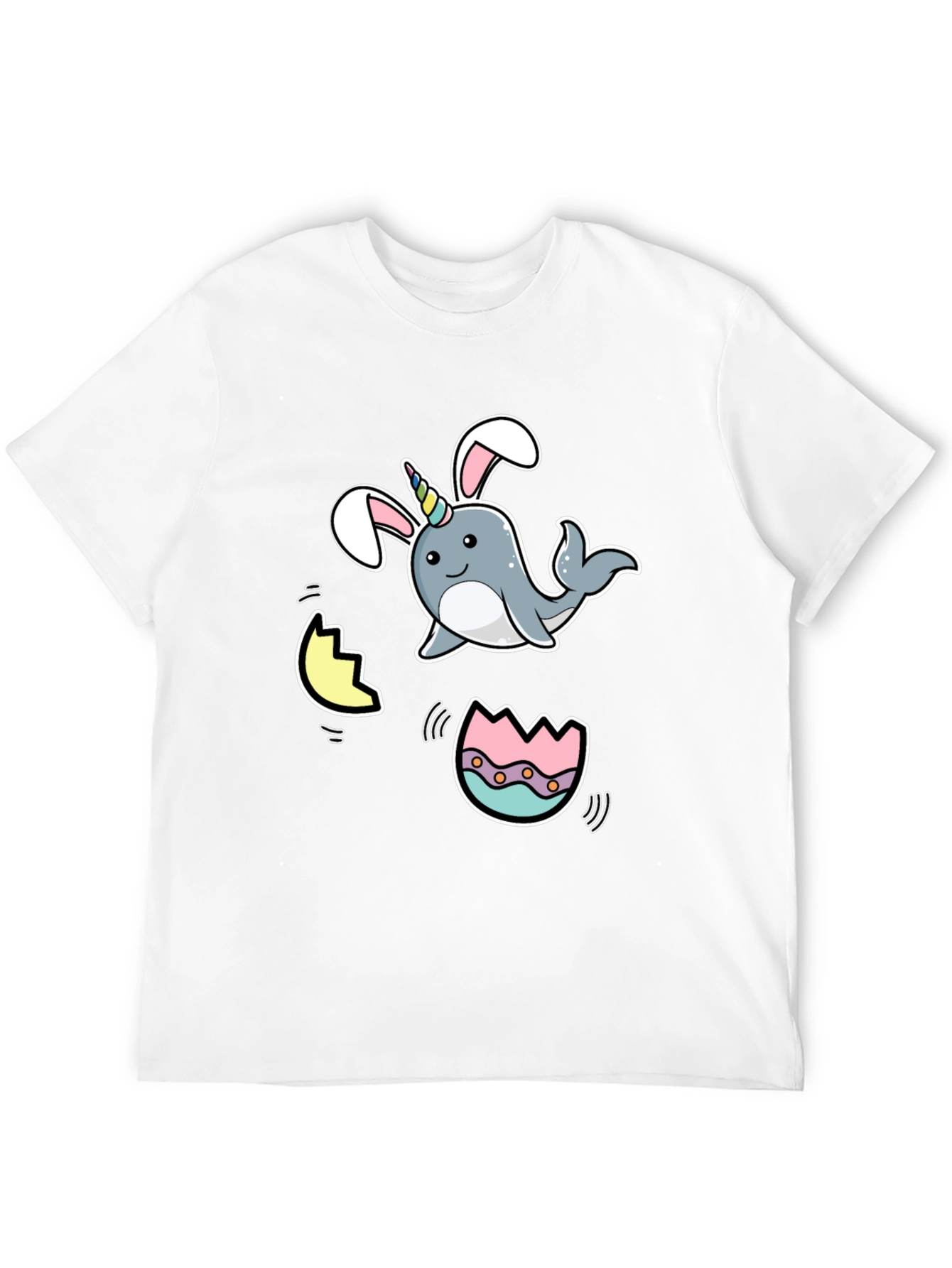 Narwhal Easter Bunny T-Shirt