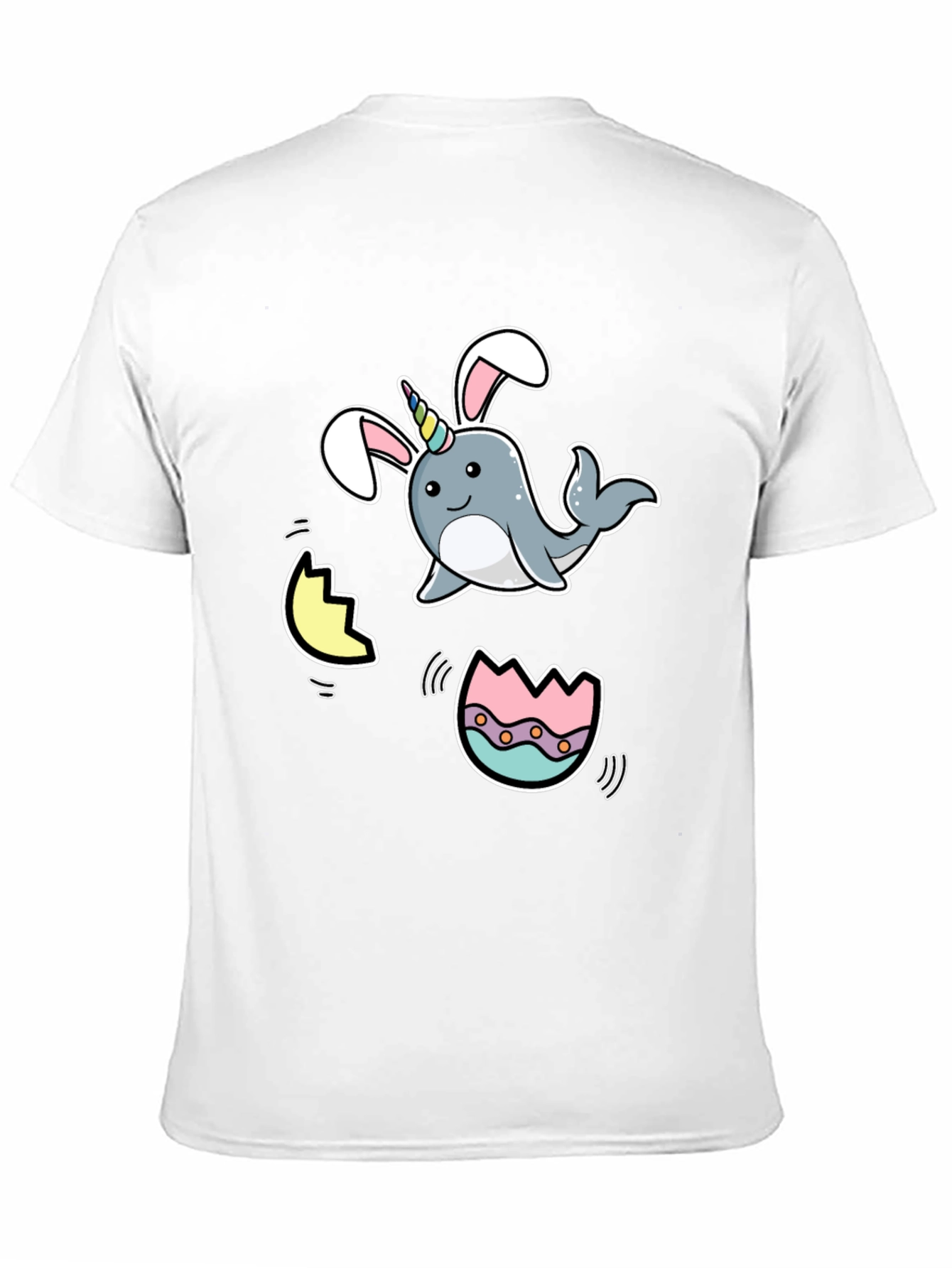 Narwhal Easter Bunny T-Shirt