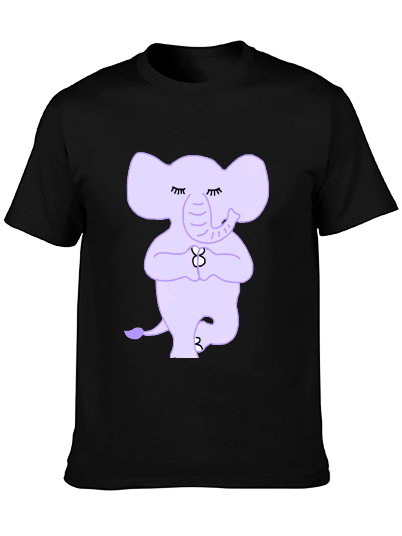 Yoga Elephant T-Shirt: Peaceful Tree Pose Tee
