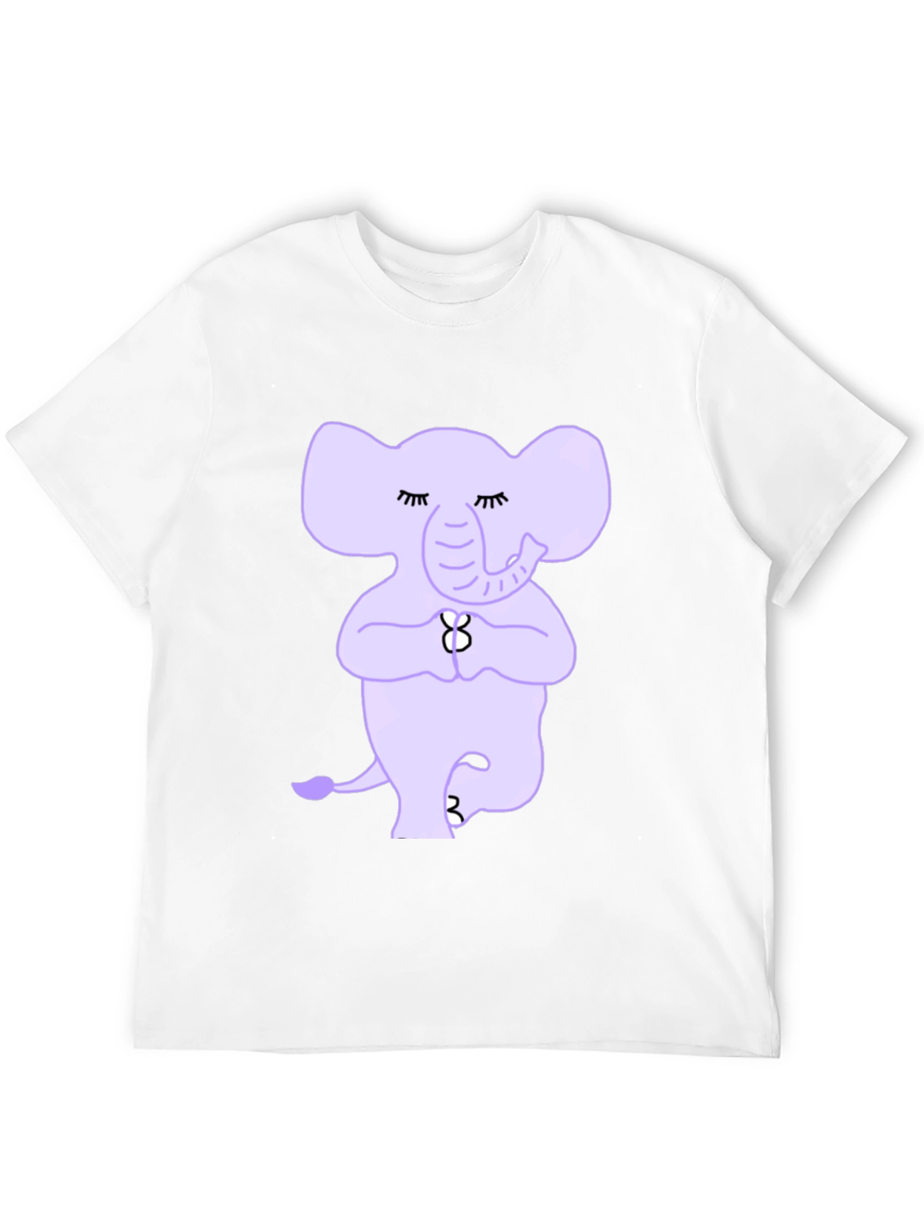 Yoga Elephant T-Shirt: Peaceful Tree Pose Tee