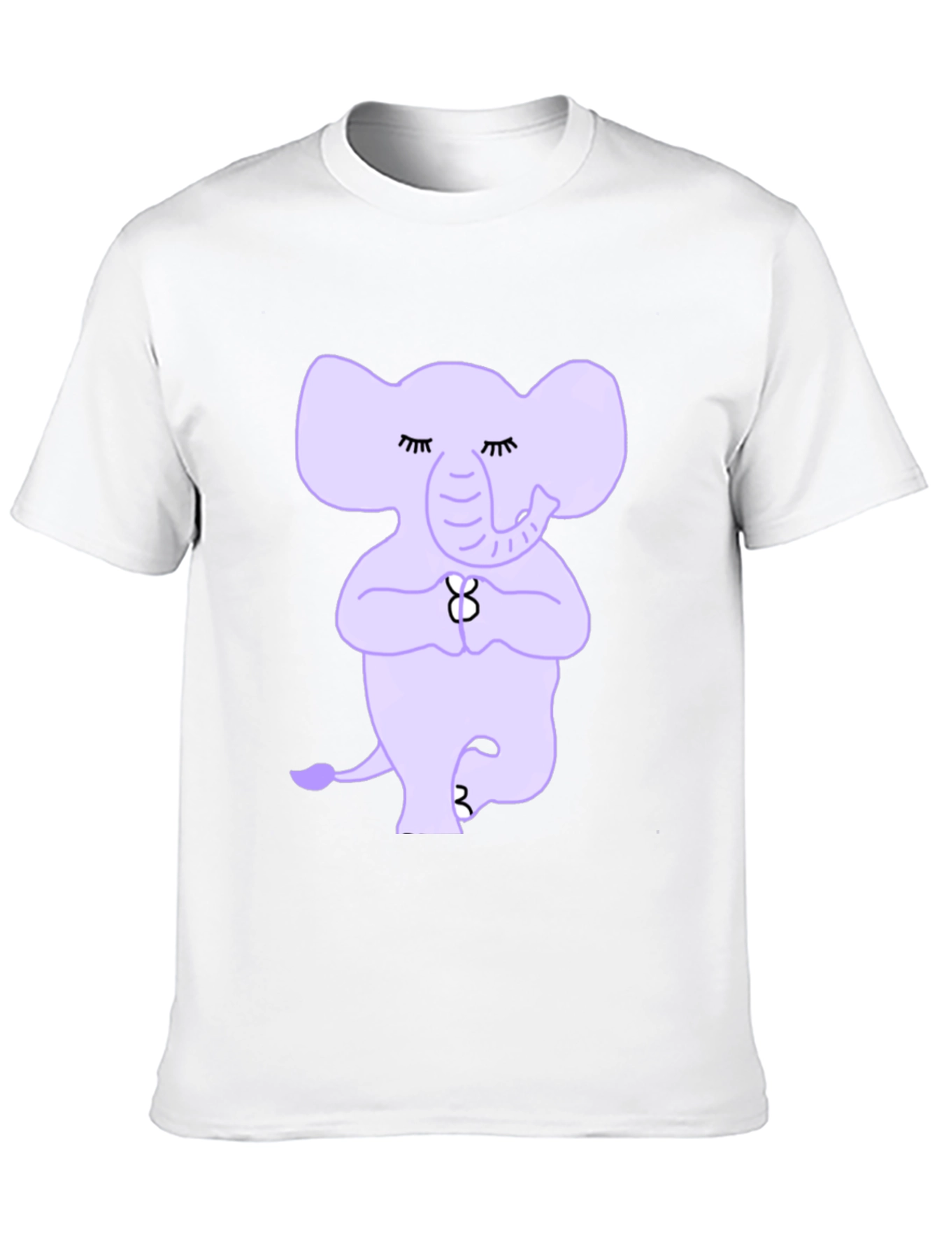 Yoga Elephant T-Shirt: Peaceful Tree Pose Tee