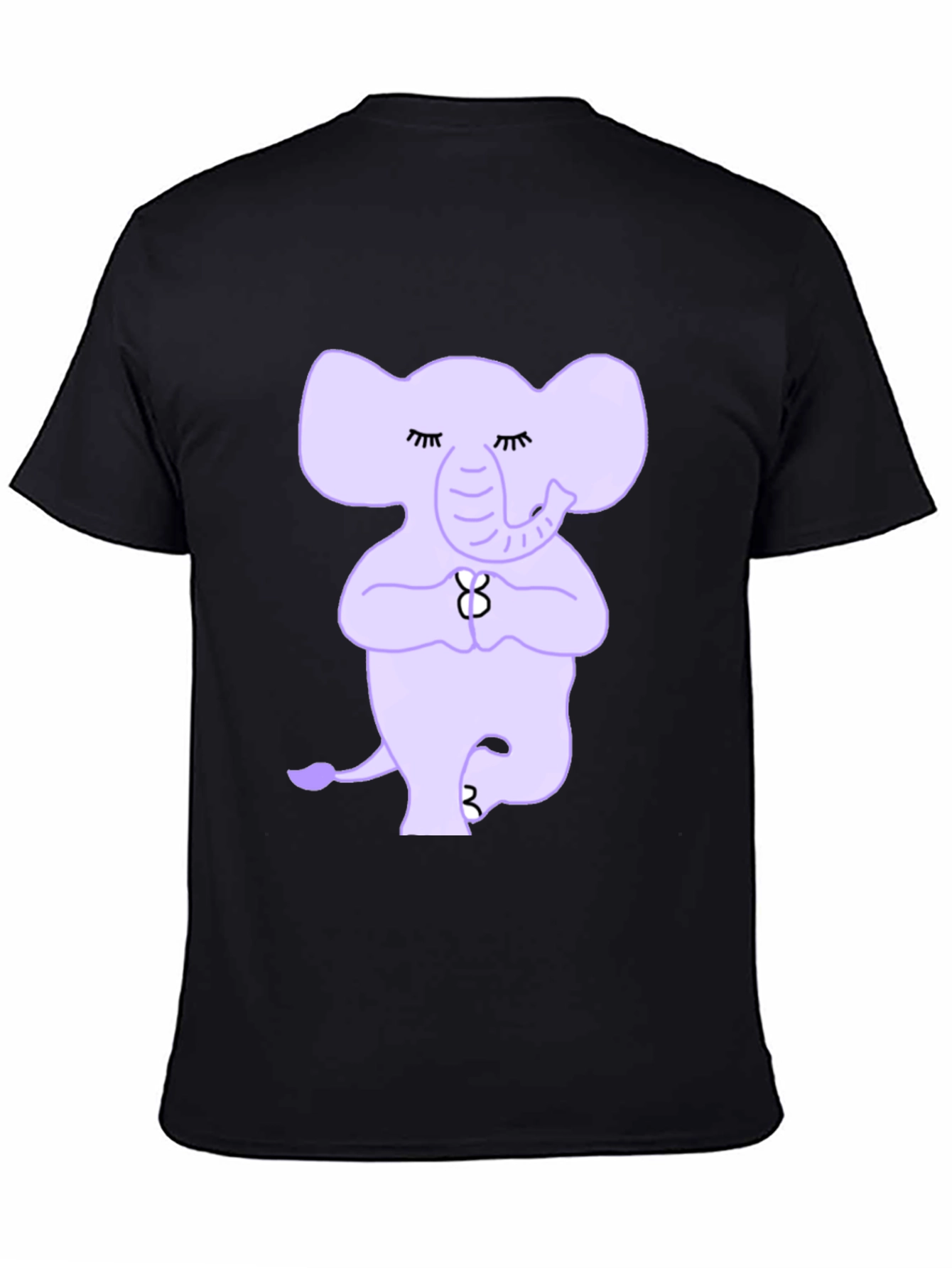 Yoga Elephant T-Shirt: Peaceful Tree Pose Tee