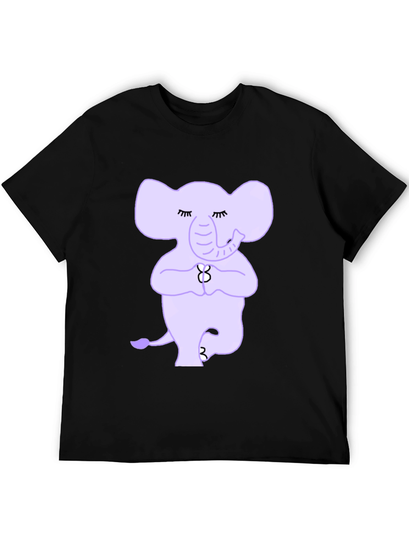 Yoga Elephant T-Shirt: Peaceful Tree Pose Tee