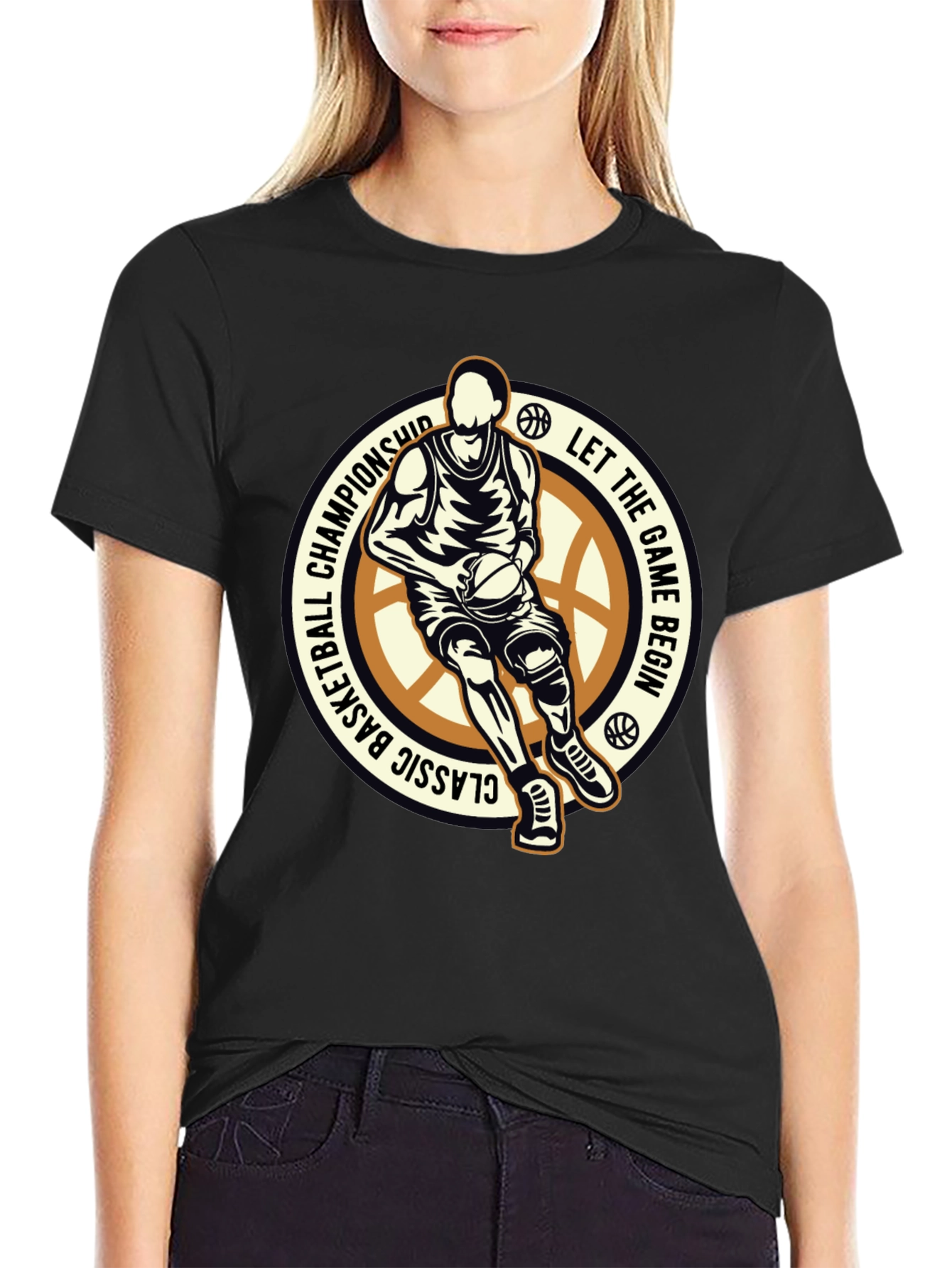 Basketball Championship Graphic T-Shirt