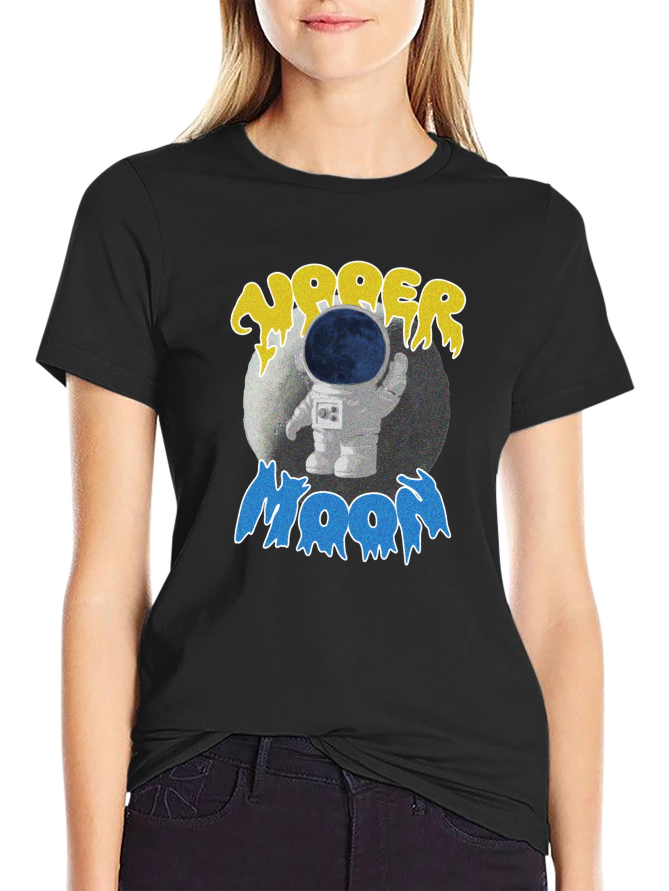 Upper Moon Astronaut Graphic T-Shirt
