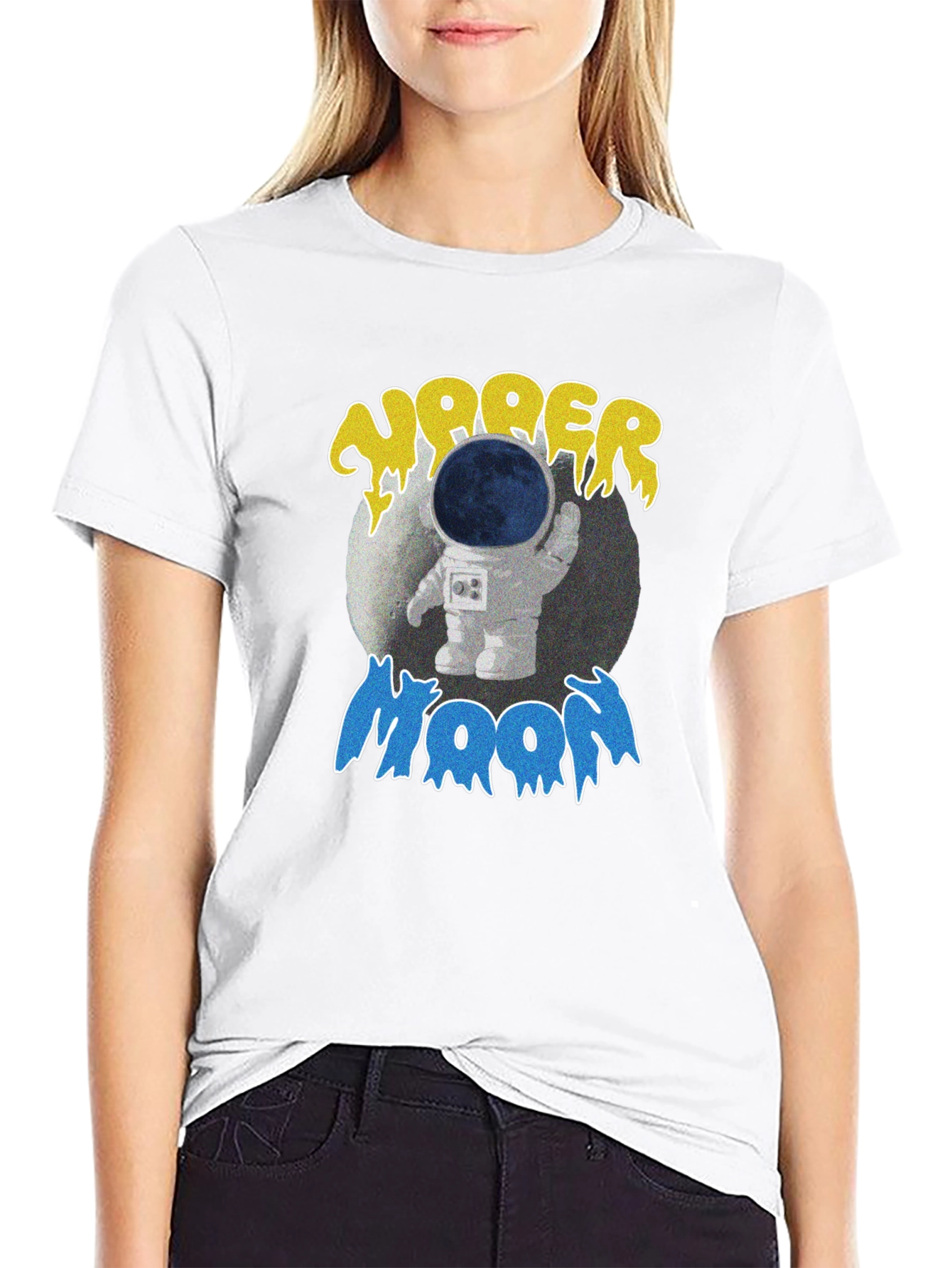 Upper Moon Astronaut Graphic T-Shirt