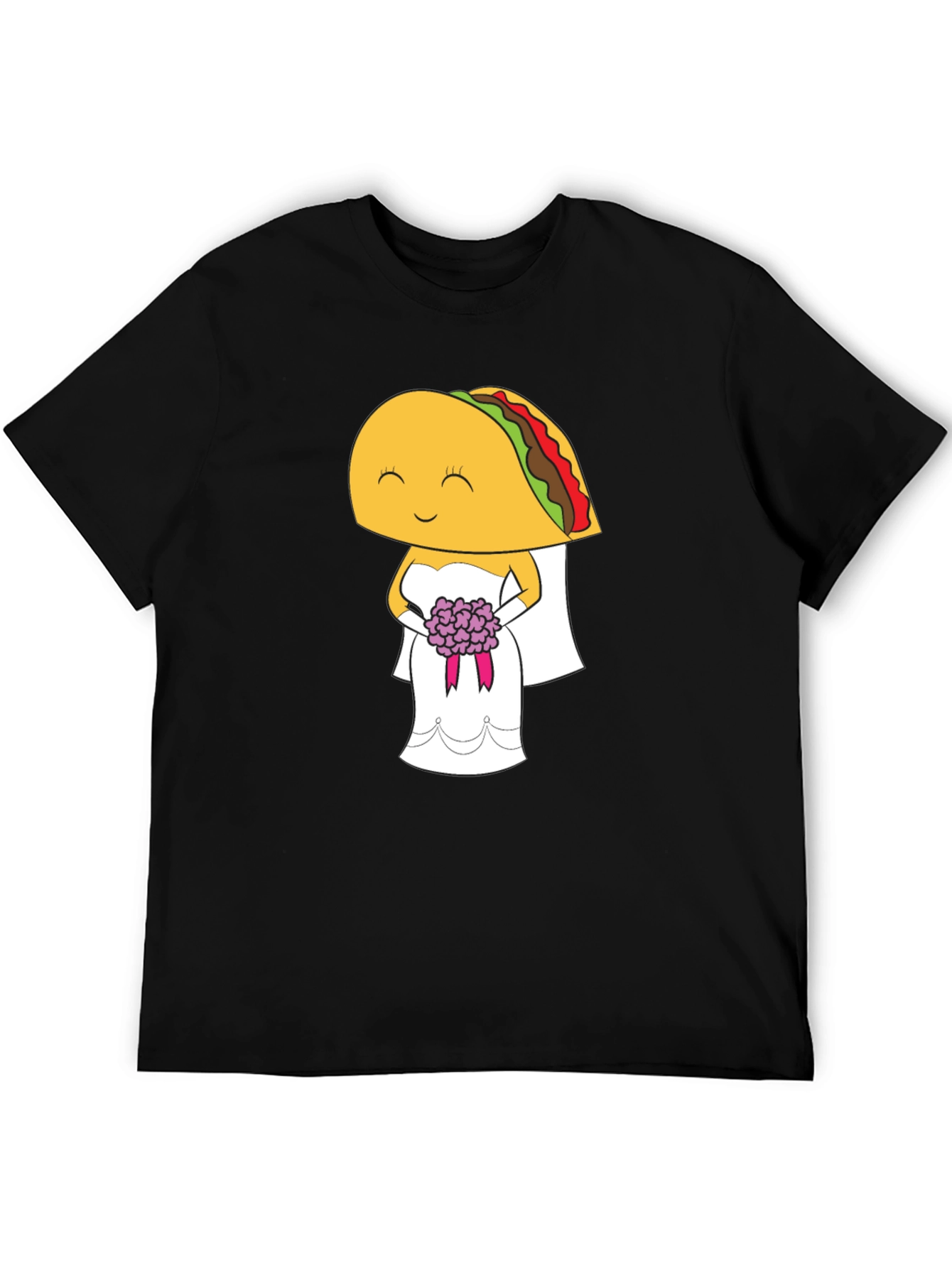 Taco Bride Graphic Tee - Funny Wedding T-Shirt