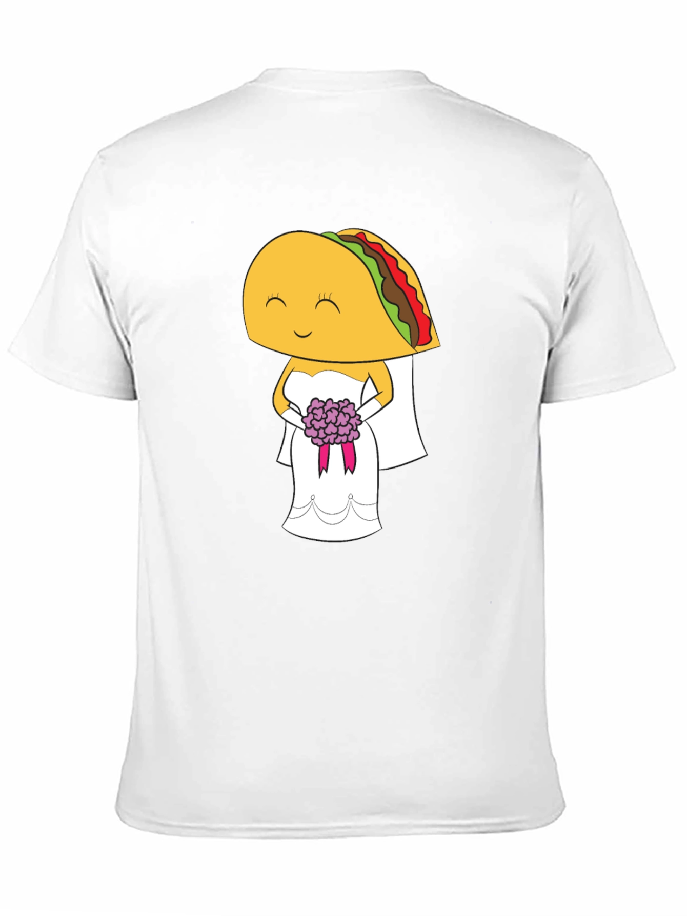 Taco Bride Graphic Tee - Funny Wedding T-Shirt