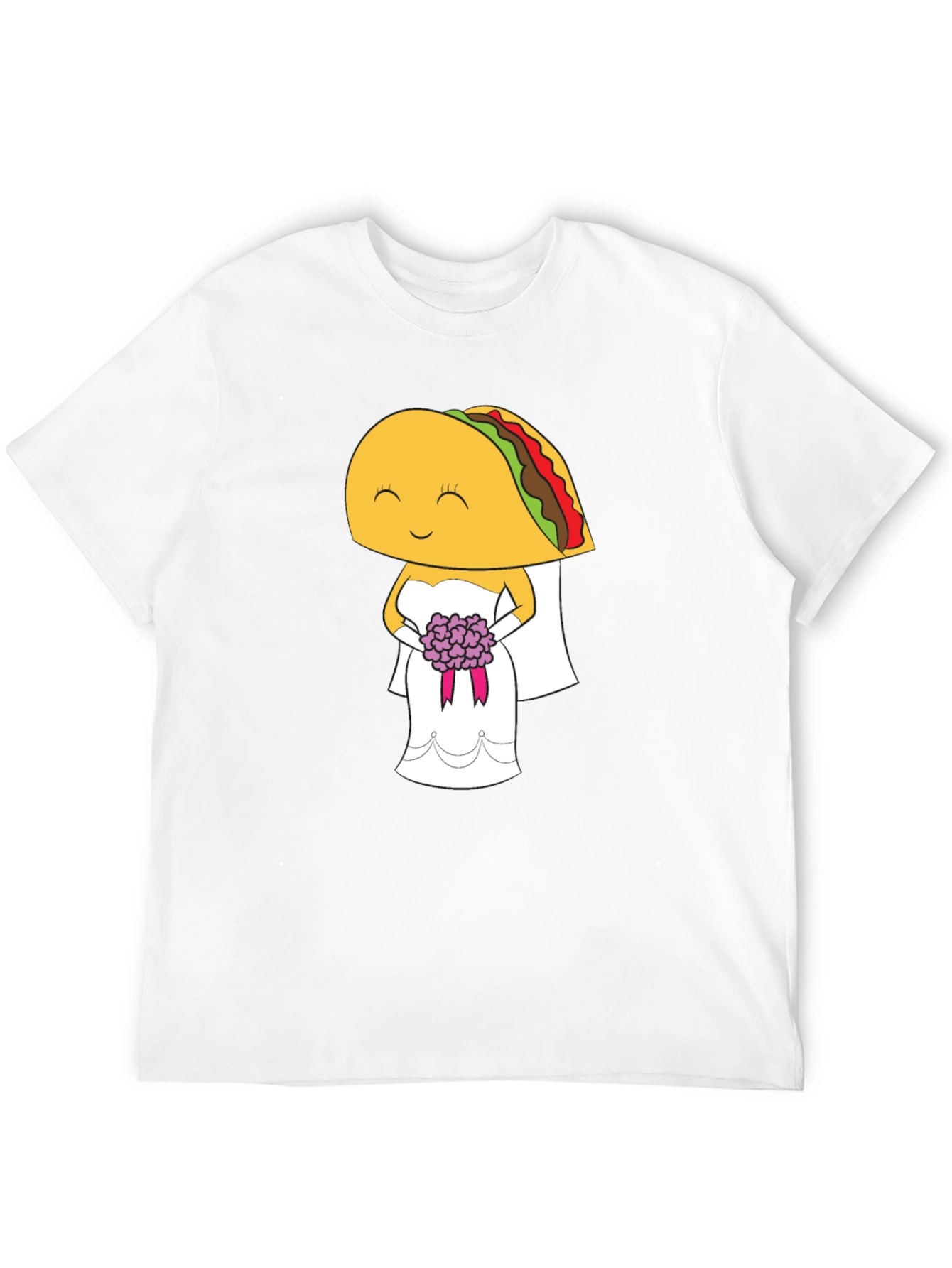 Taco Bride Graphic Tee - Funny Wedding T-Shirt