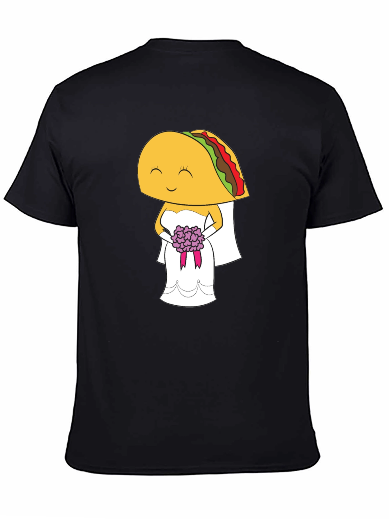 Taco Bride Graphic Tee - Funny Wedding T-Shirt