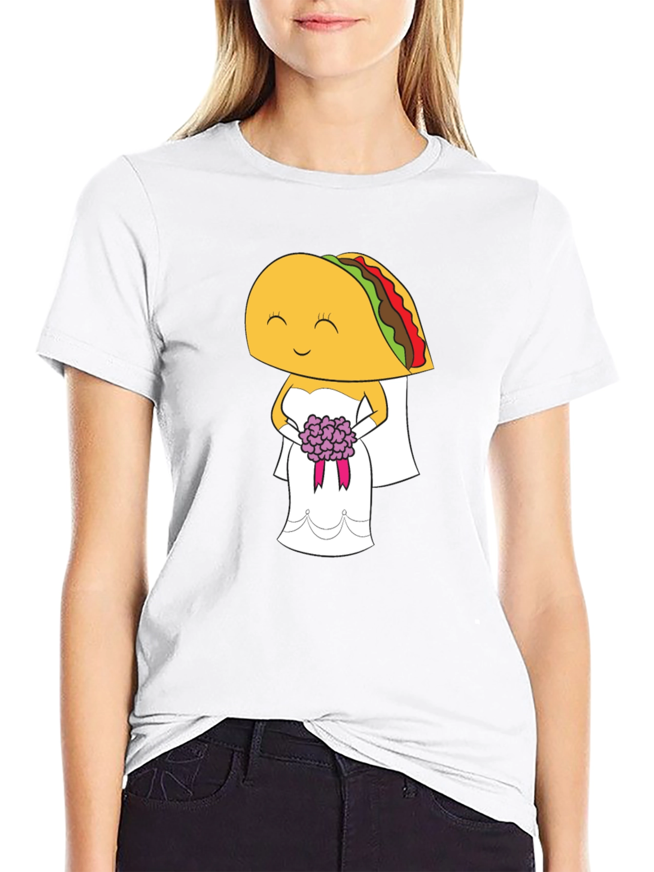 Taco Bride Graphic Tee - Funny Wedding T-Shirt
