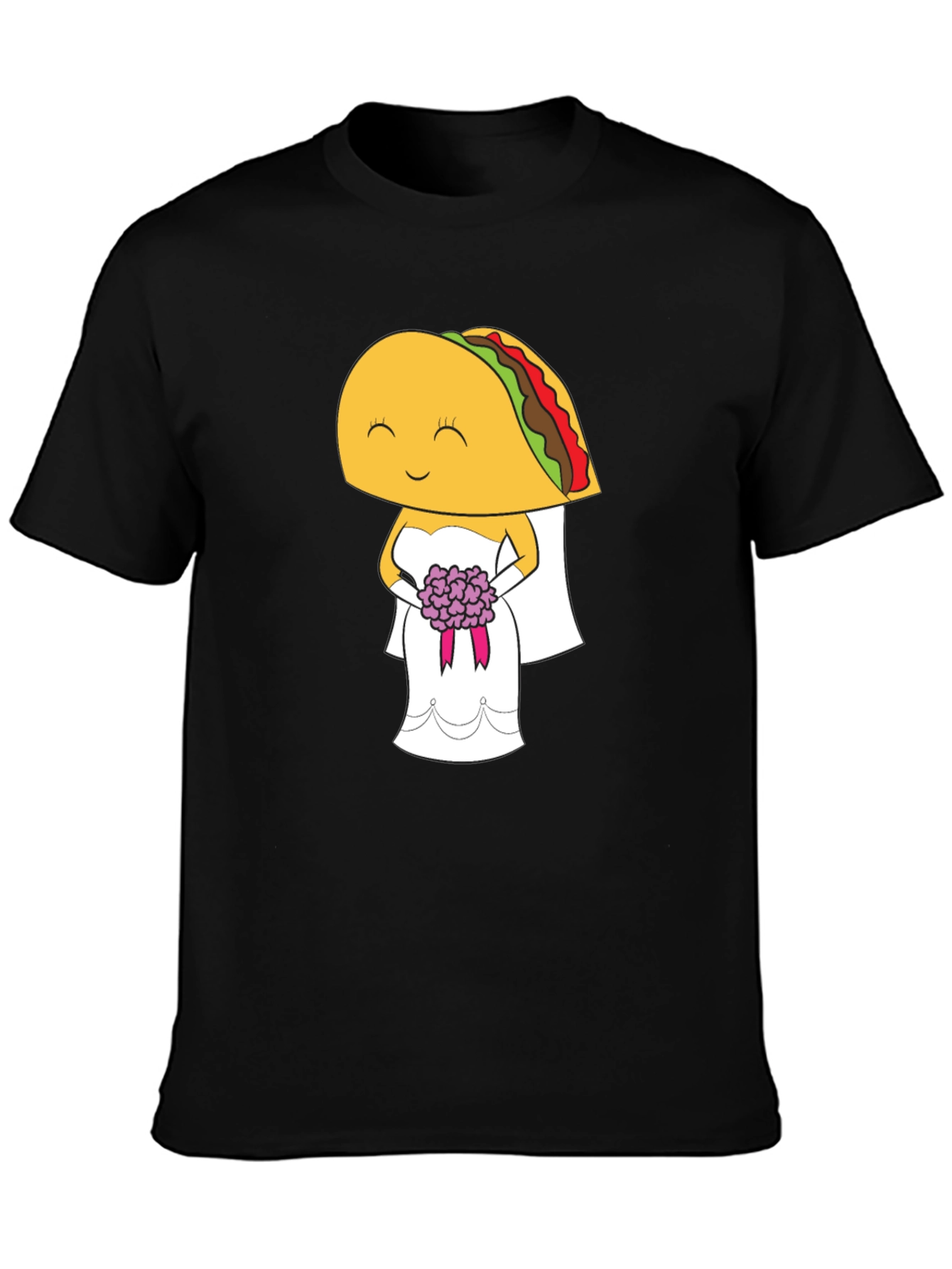 Taco Bride Graphic Tee - Funny Wedding T-Shirt