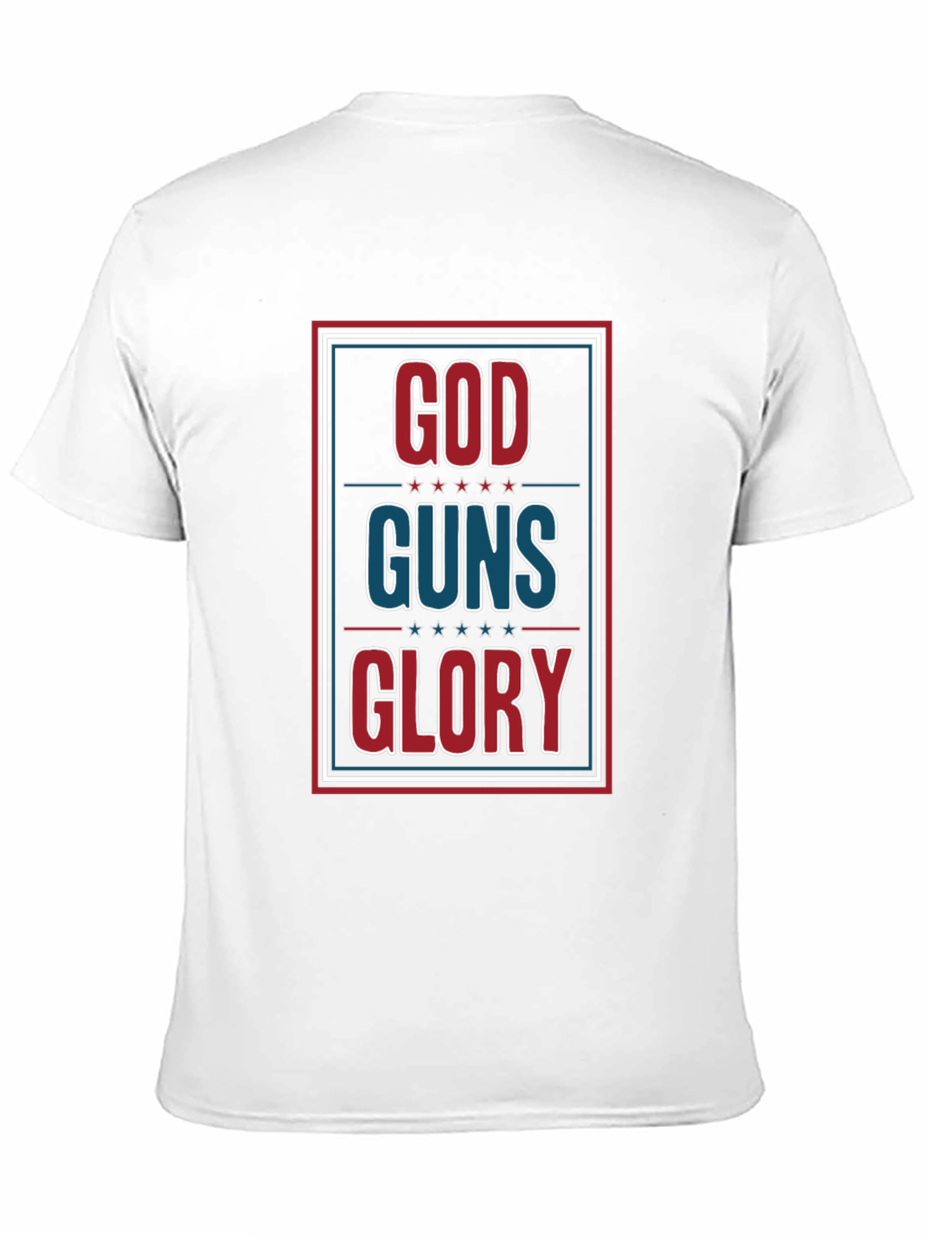 God Guns Glory Patriotic Graphic Tee