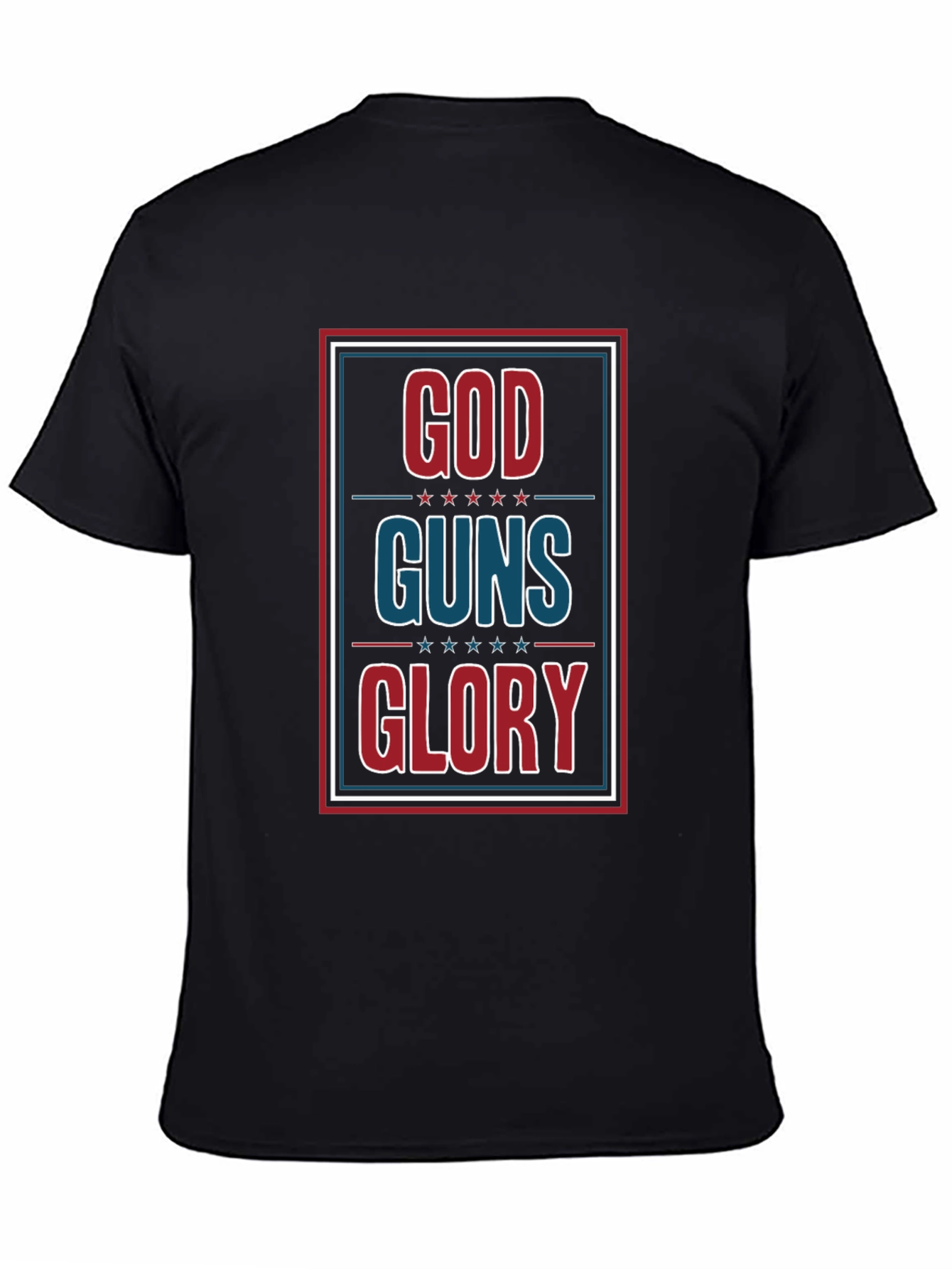God Guns Glory Patriotic Graphic Tee
