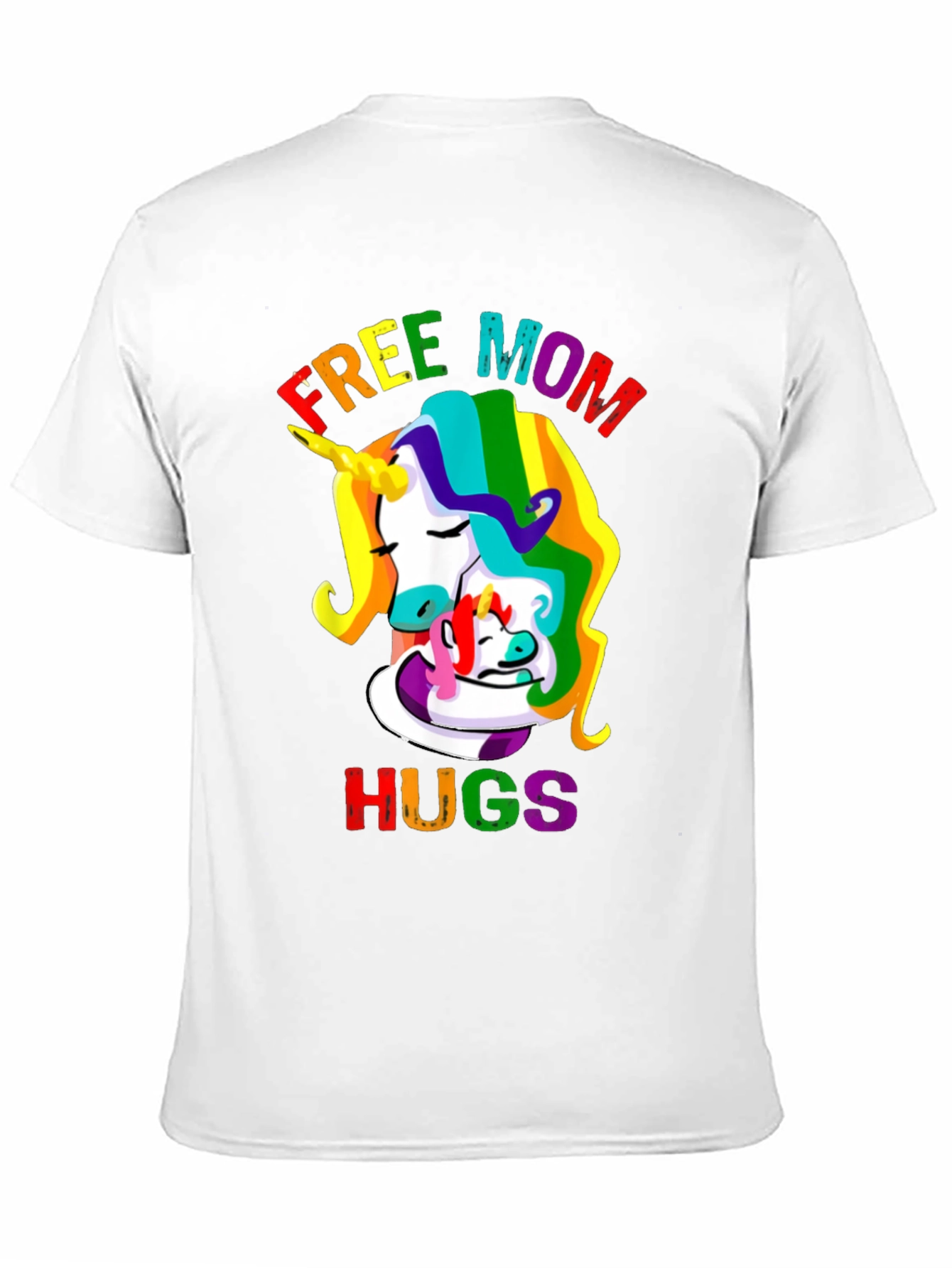 Free Mom Hugs Unicorn T-Shirt