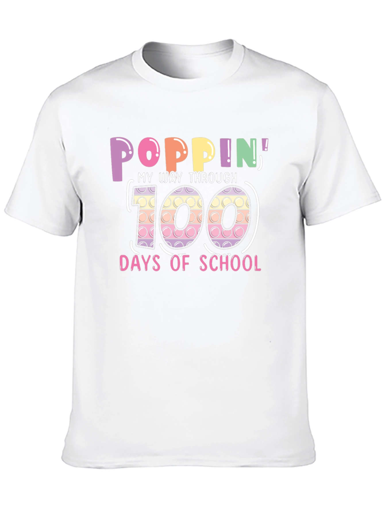 Poppin 100 Days of School T-Shirt