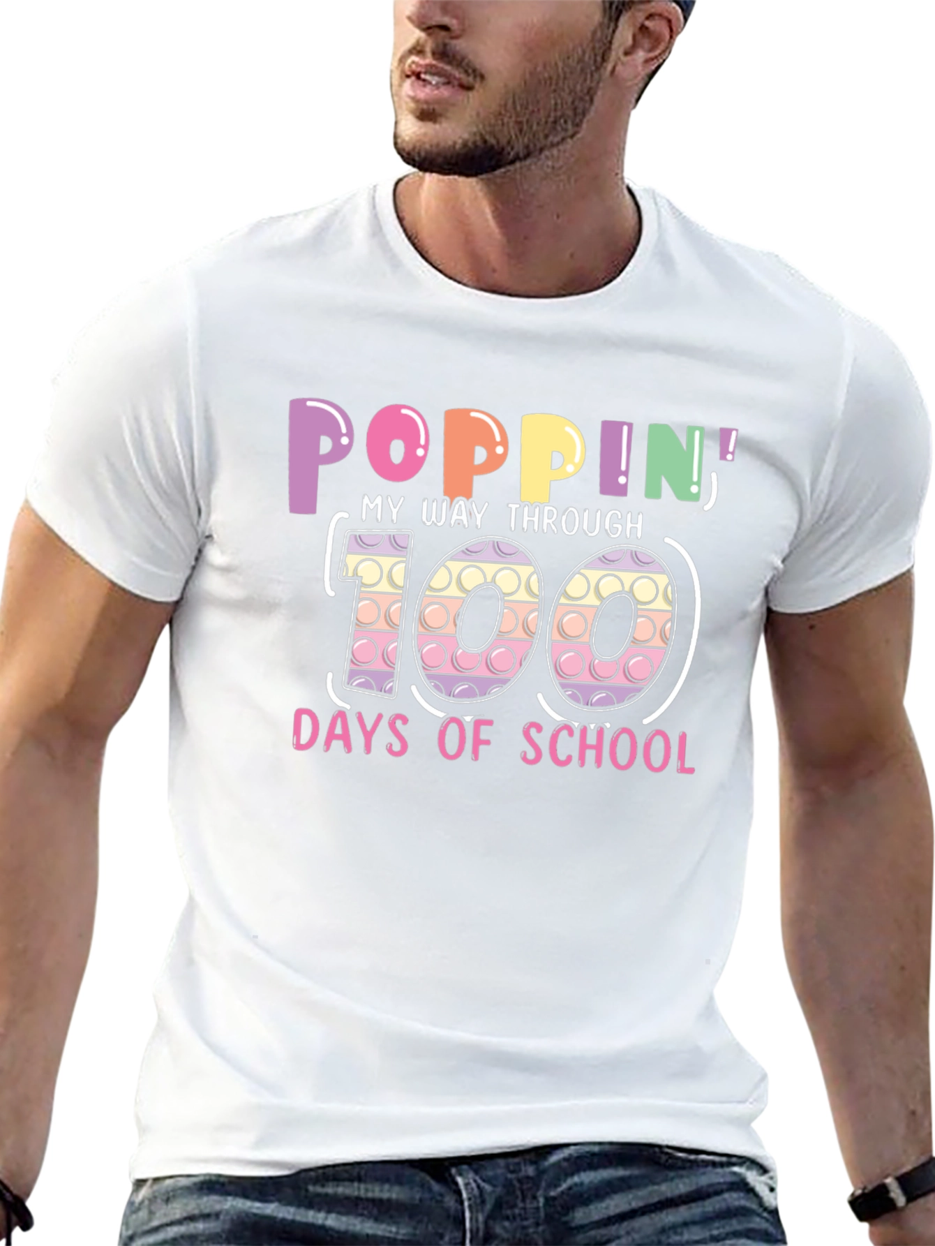 Poppin 100 Days of School T-Shirt