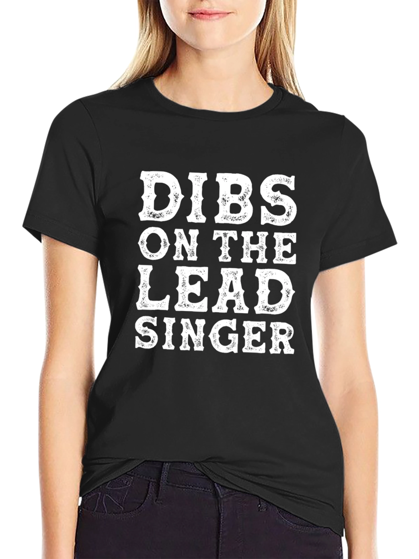 Dibs on the Lead Singer Funny Graphic Tee