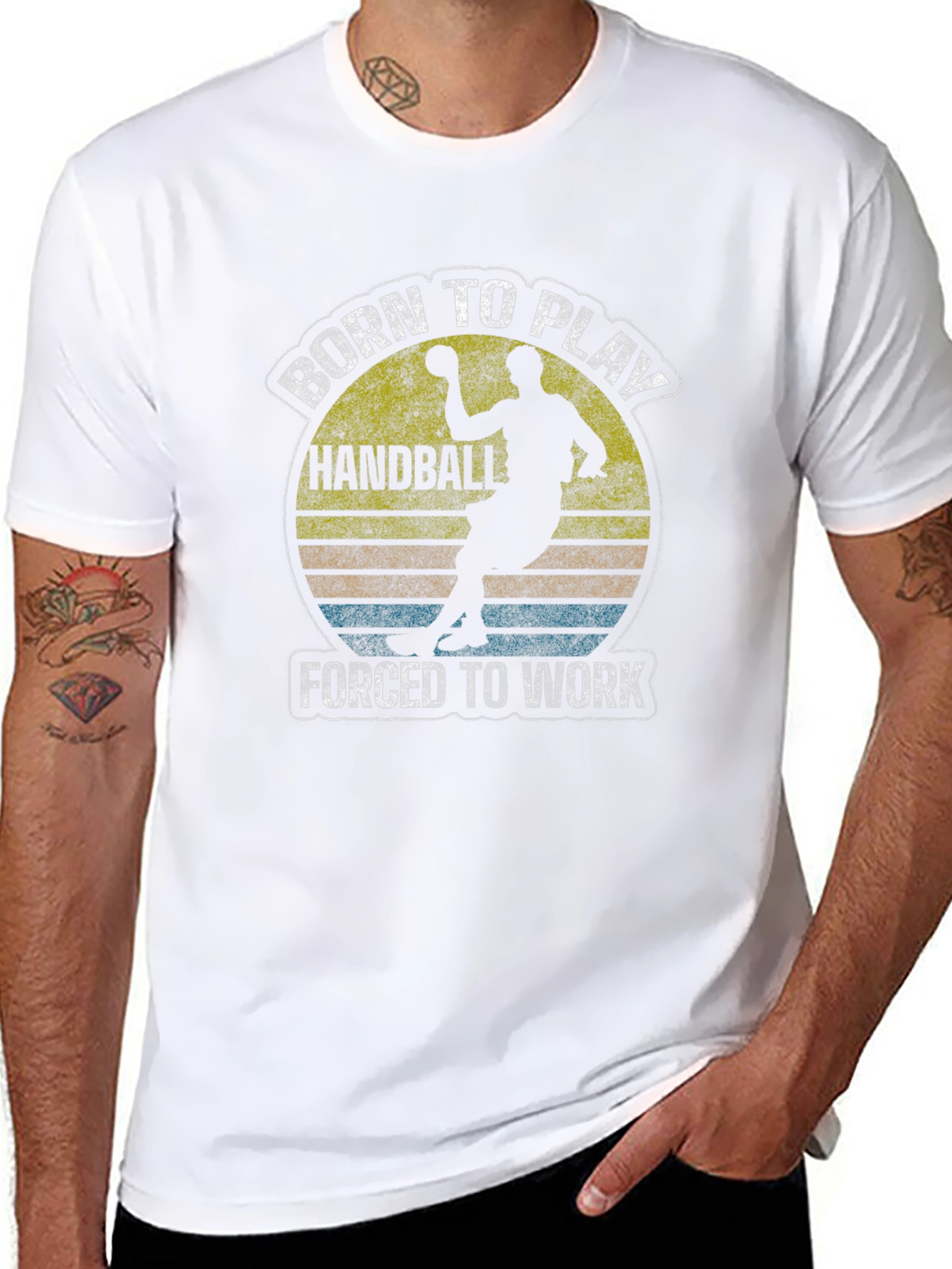 Born To Play Handball T-Shirt