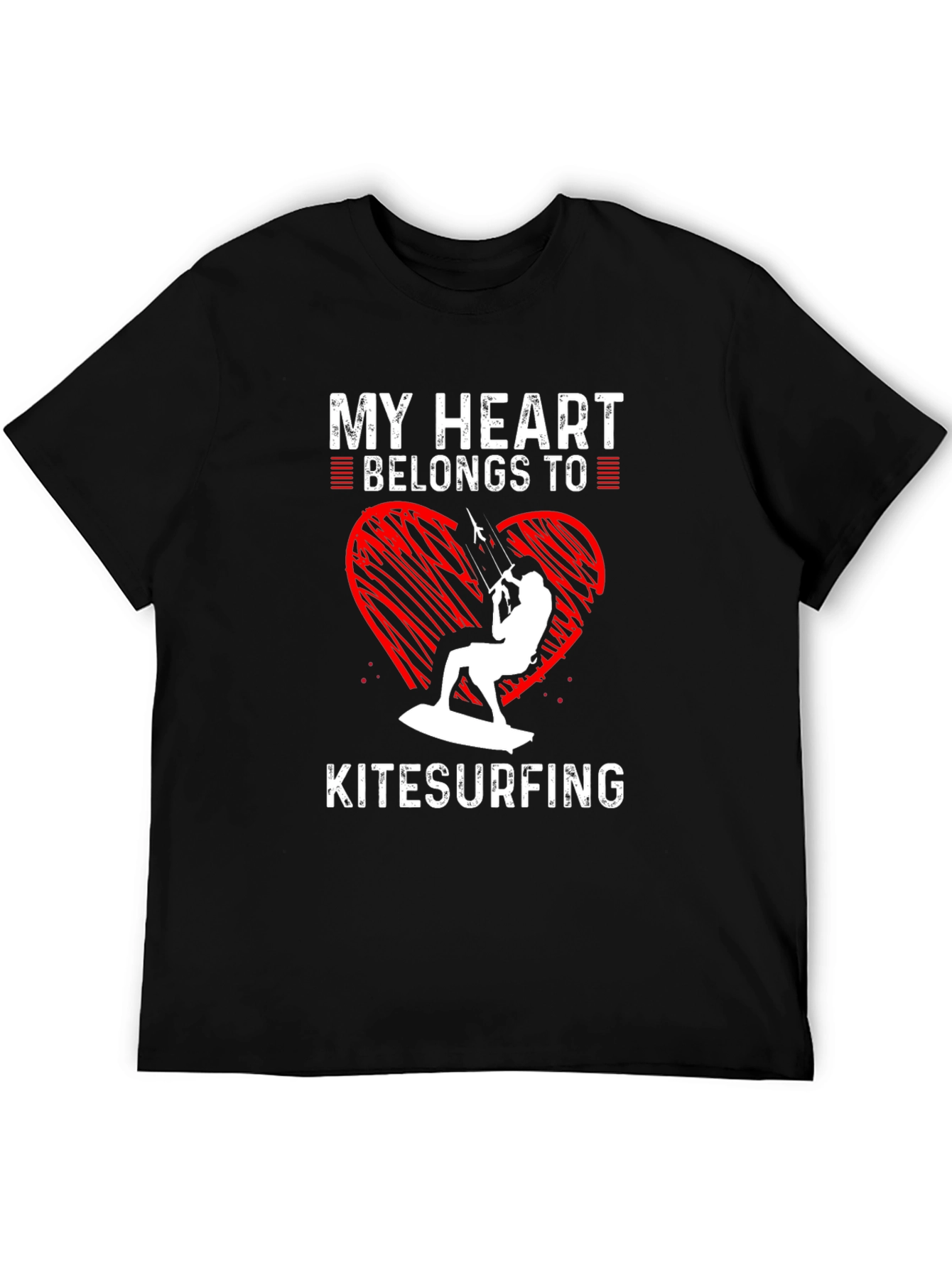 My Heart Belongs to Kitesurfing T-Shirt