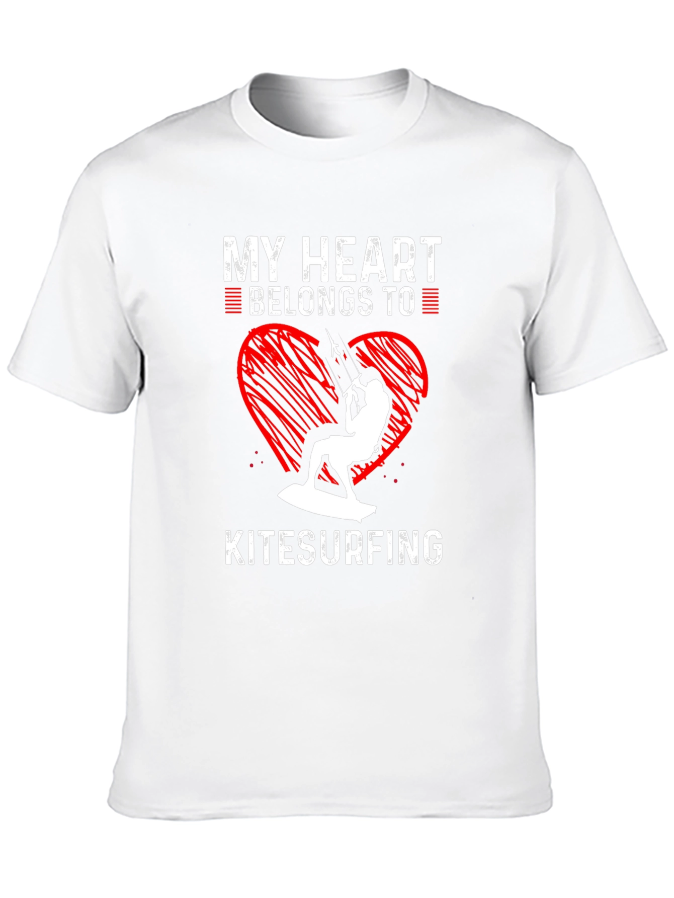 My Heart Belongs to Kitesurfing T-Shirt