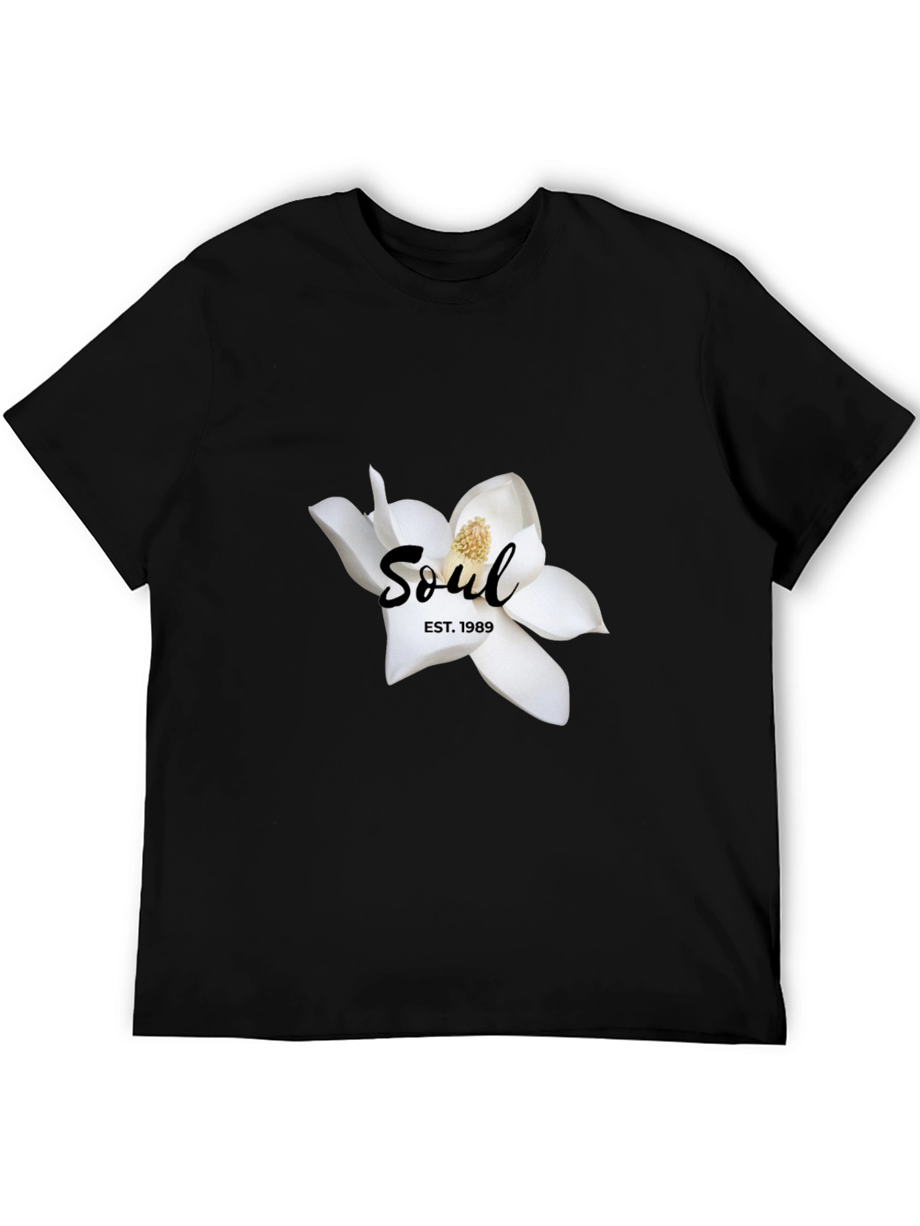 Soul Est. 1989 Black Graphic Tee