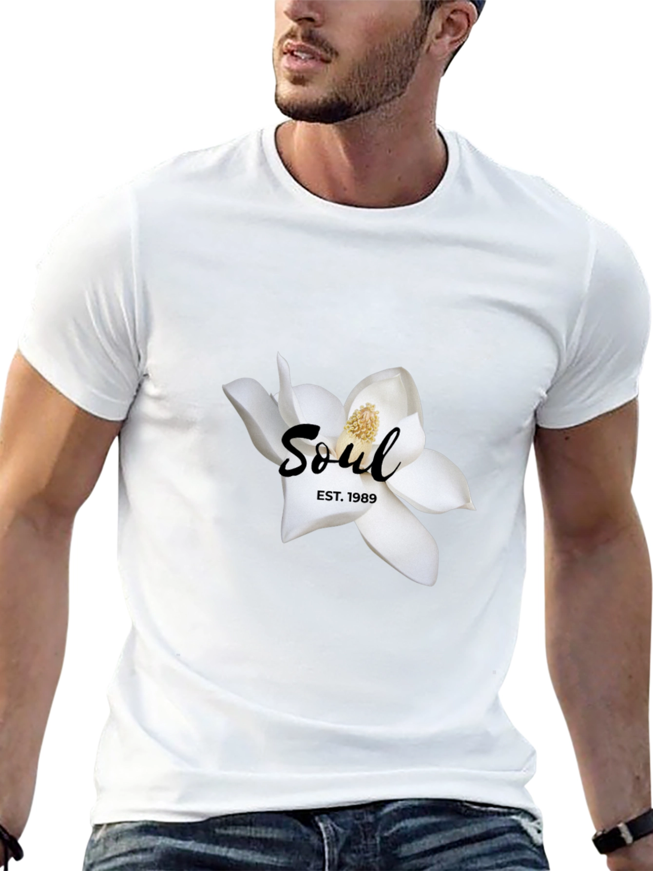 Soul Est. 1989 Black Graphic Tee