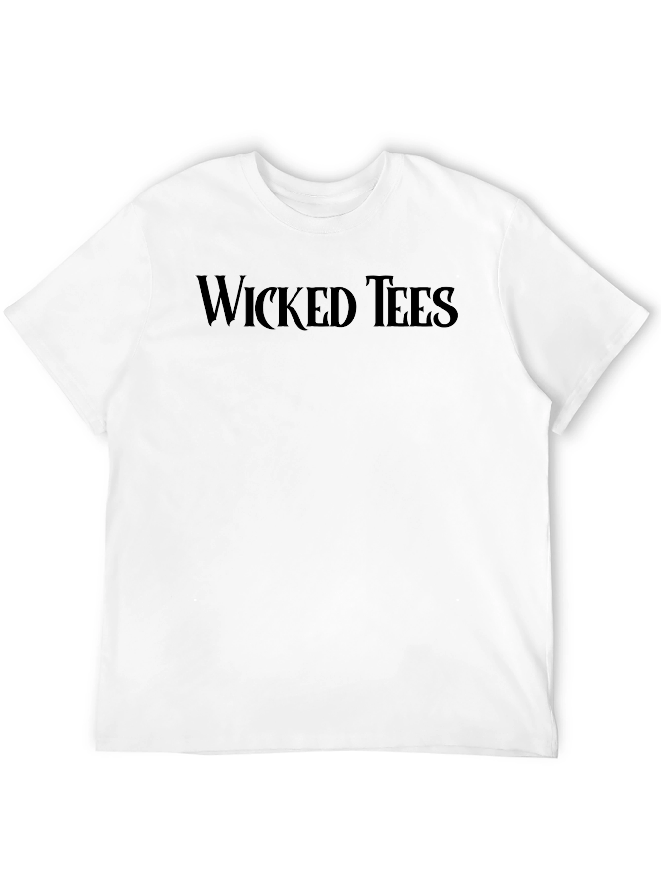 Wicked Tees Black Graphic T-Shirt