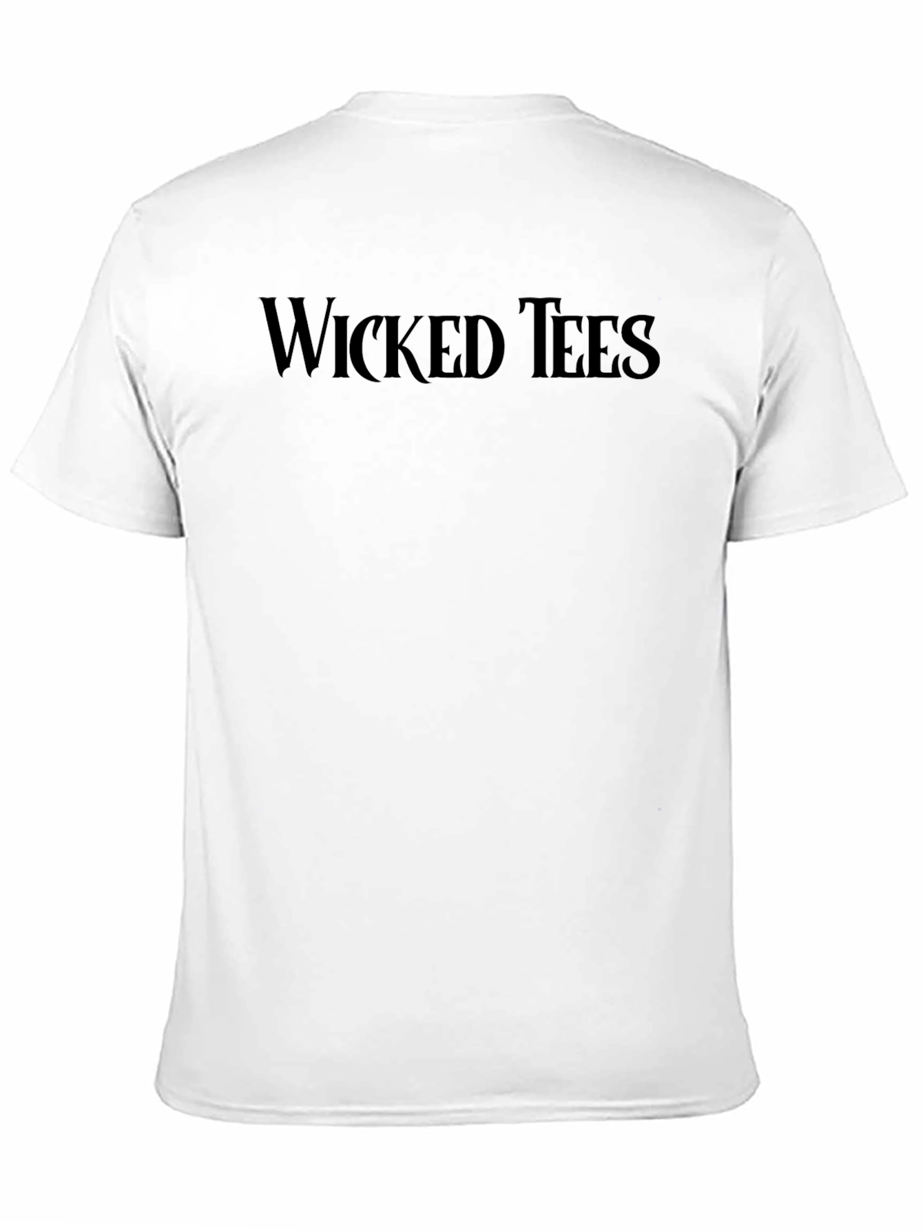 Wicked Tees Black Graphic T-Shirt