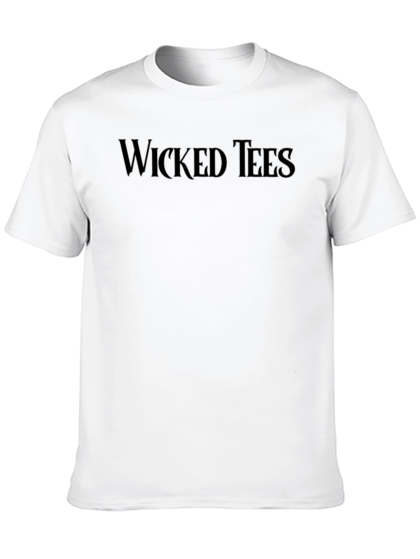Wicked Tees Black Graphic T-Shirt