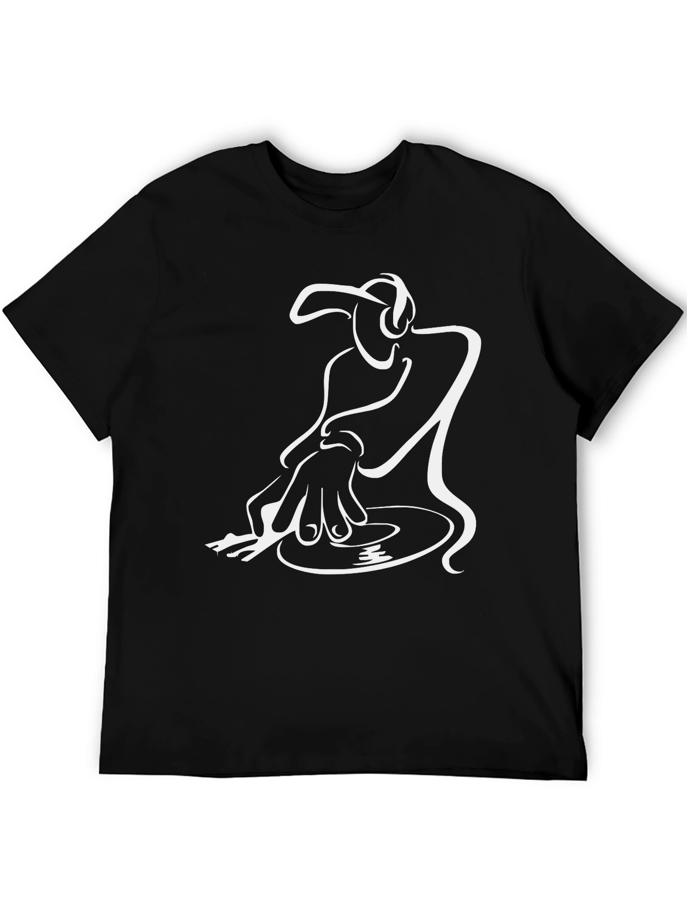 DJ Turntable Graphic T-Shirt